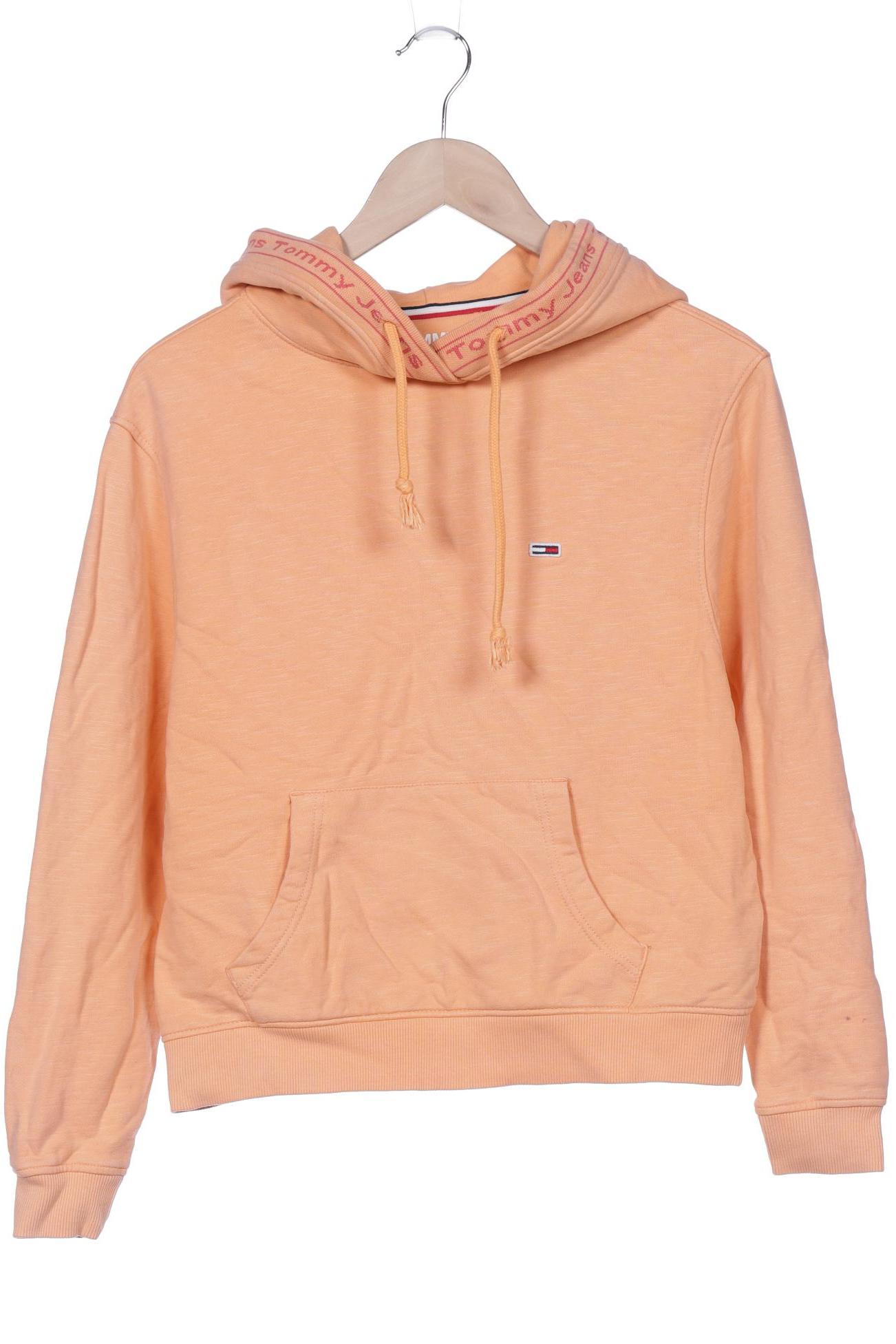 

Tommy Jeans Damen Kapuzenpullover, orange, Gr. 34