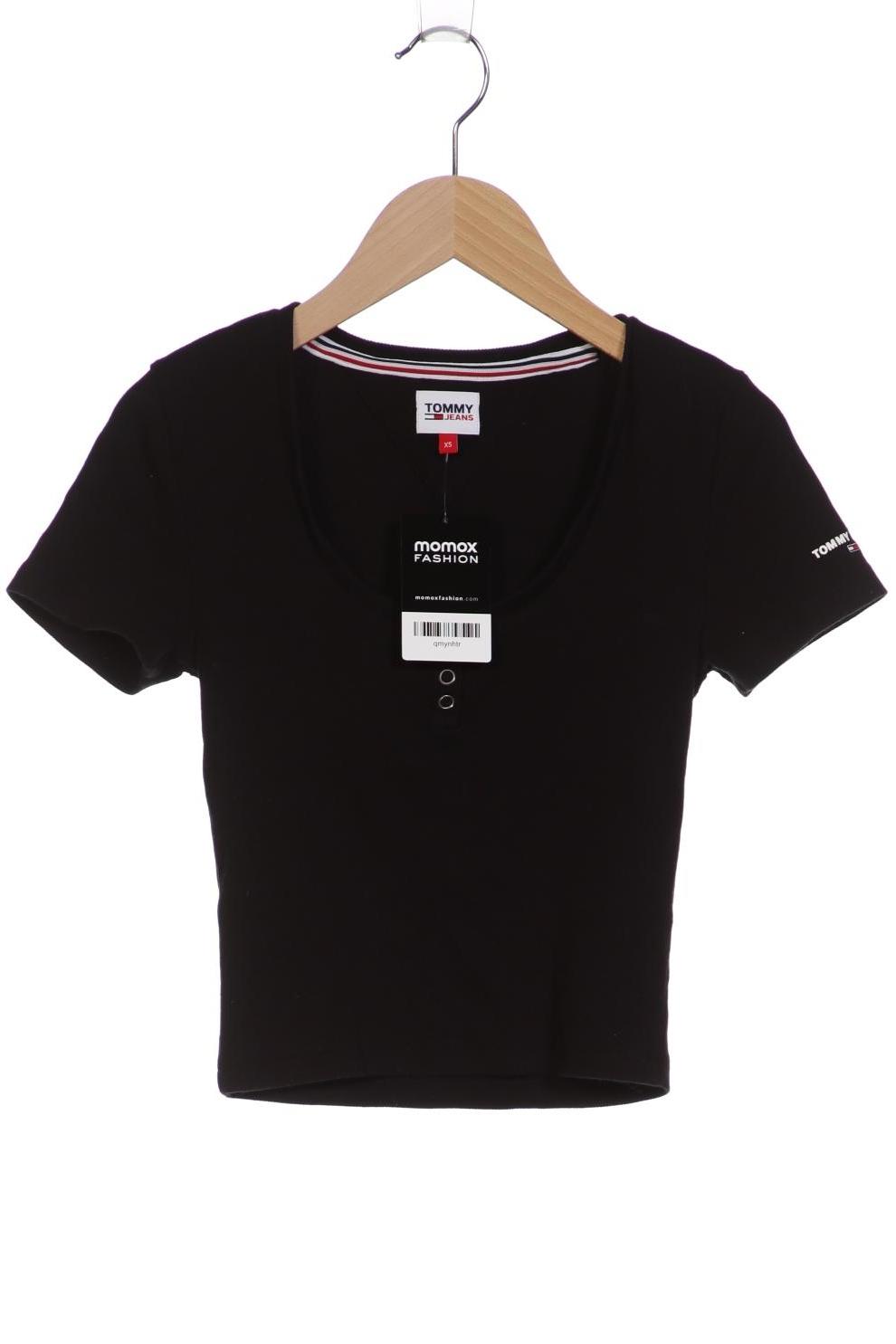 

Tommy Jeans Damen T-Shirt, schwarz, Gr. 34