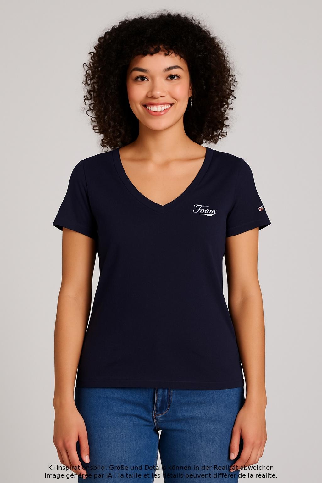 

Tommy Jeans Damen T-Shirt, marineblau, Gr. 36