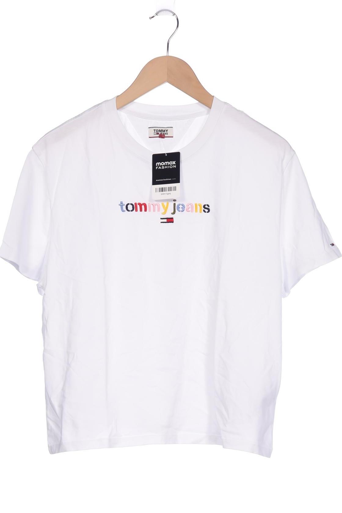 

Tommy Jeans Damen T-Shirt, weiß, Gr. 44