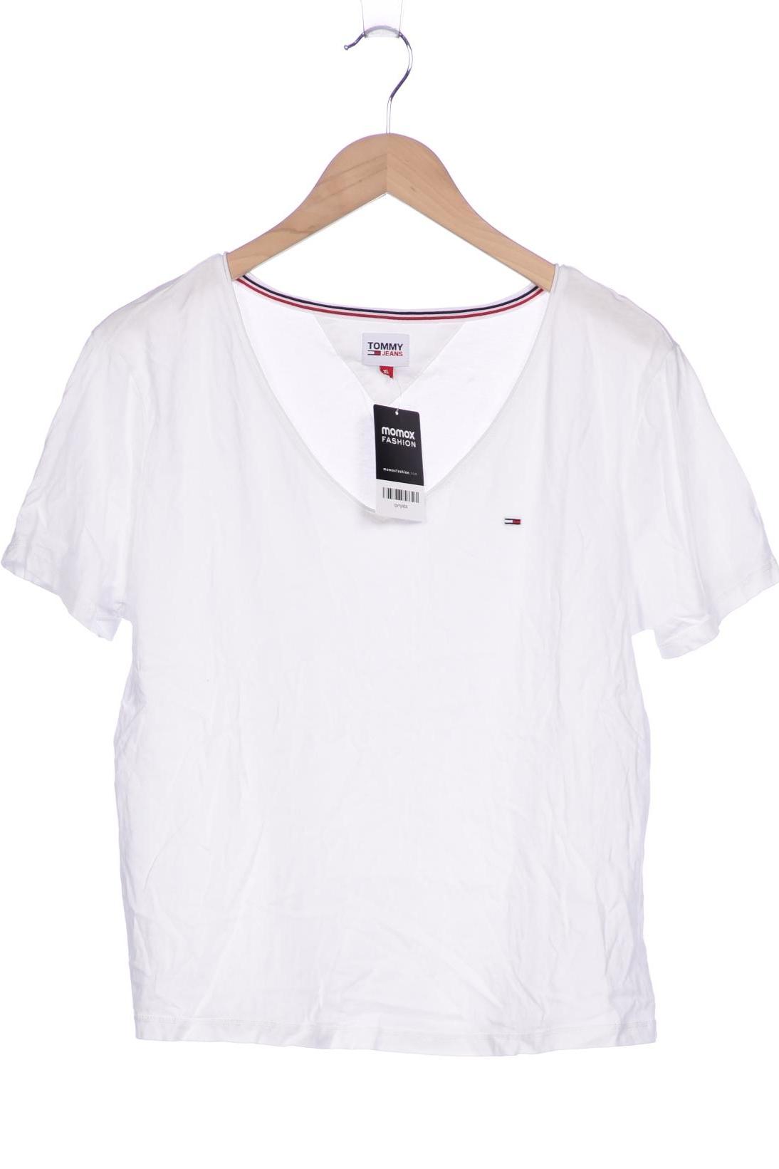 

Tommy Jeans Damen T-Shirt, weiß, Gr. 44