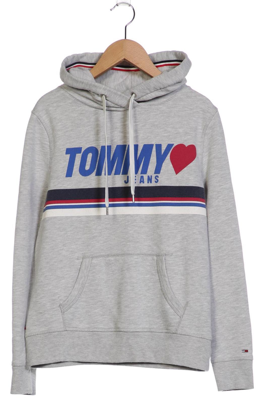 

Tommy Jeans Damen Kapuzenpullover, grau, Gr. 38
