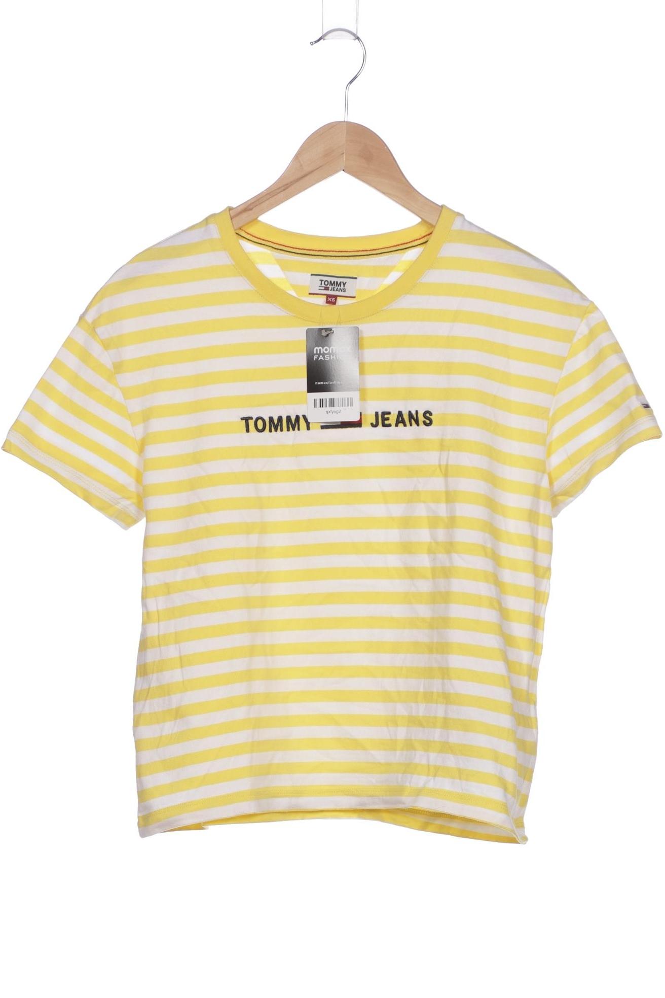 

Tommy Jeans Damen T-Shirt, gelb, Gr. 34