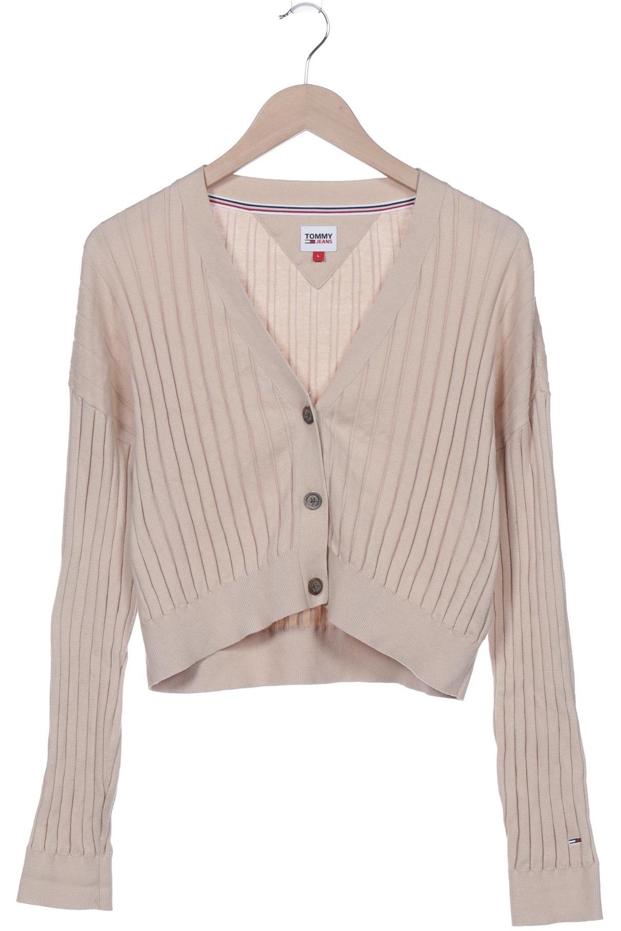 

Tommy Jeans Damen Strickjacke, beige, Gr. 42