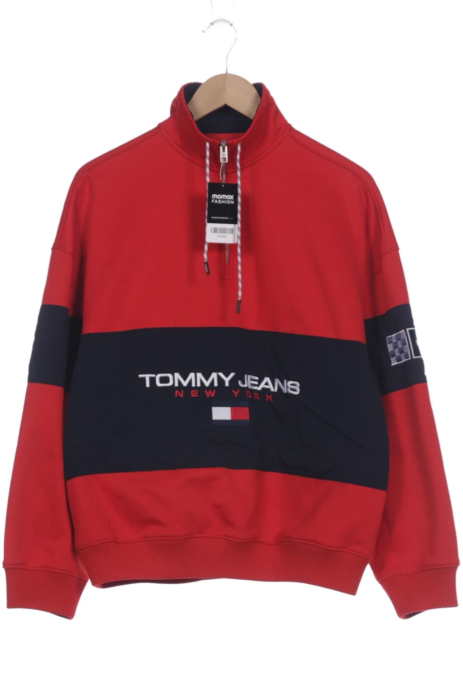 

Tommy Jeans Damen Sweatshirt, rot, Gr. 34