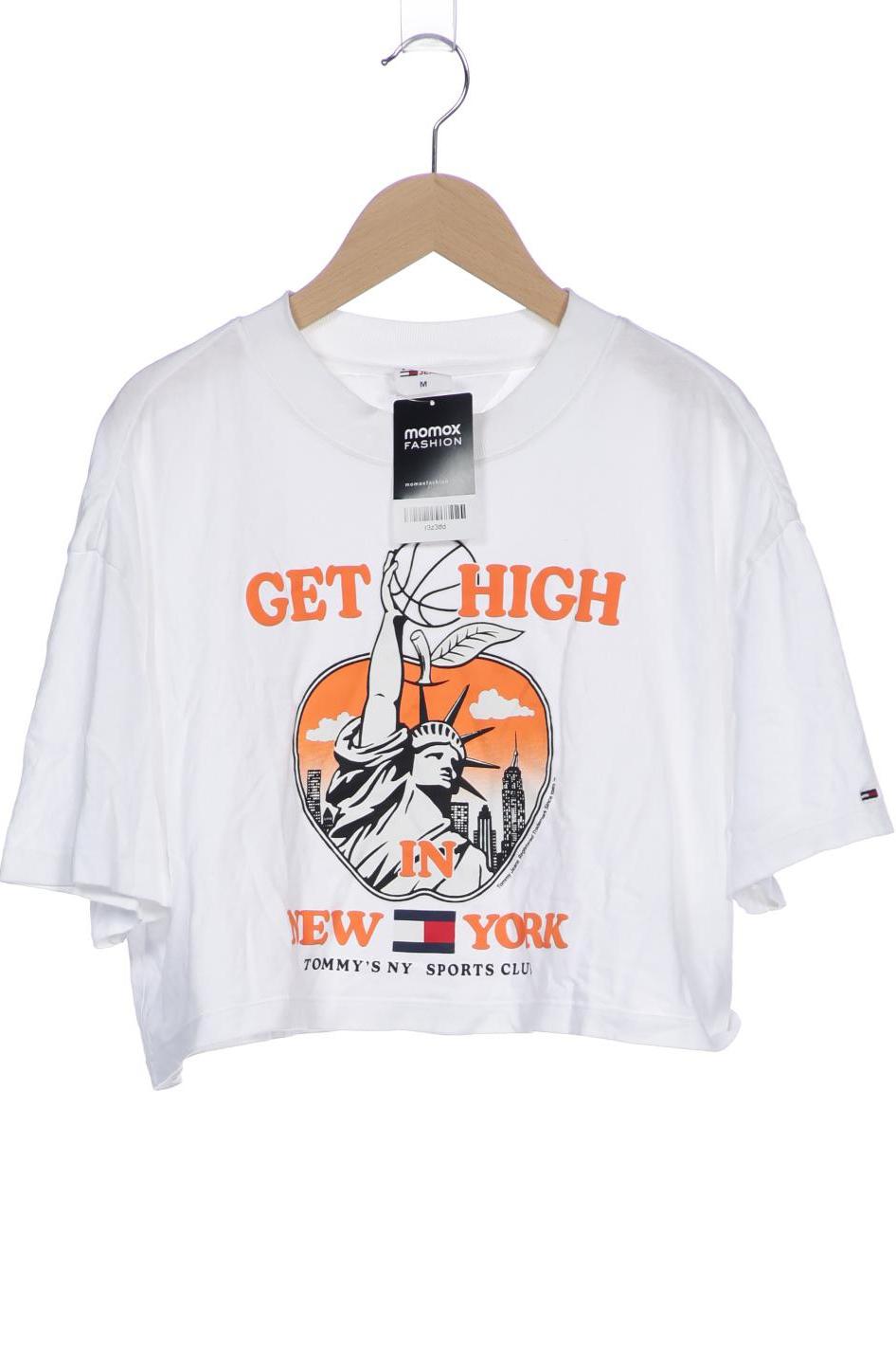 

Tommy Jeans Damen T-Shirt, weiß, Gr. 38