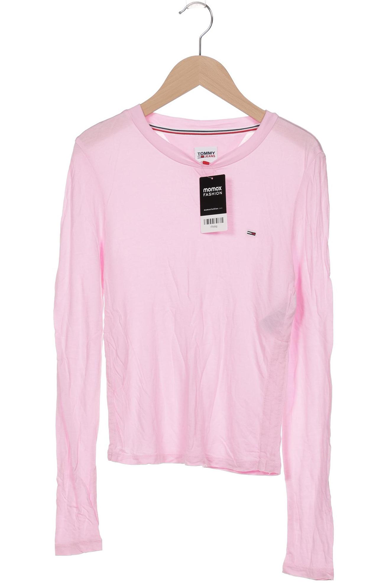 

Tommy Jeans Damen Langarmshirt, pink, Gr. 34