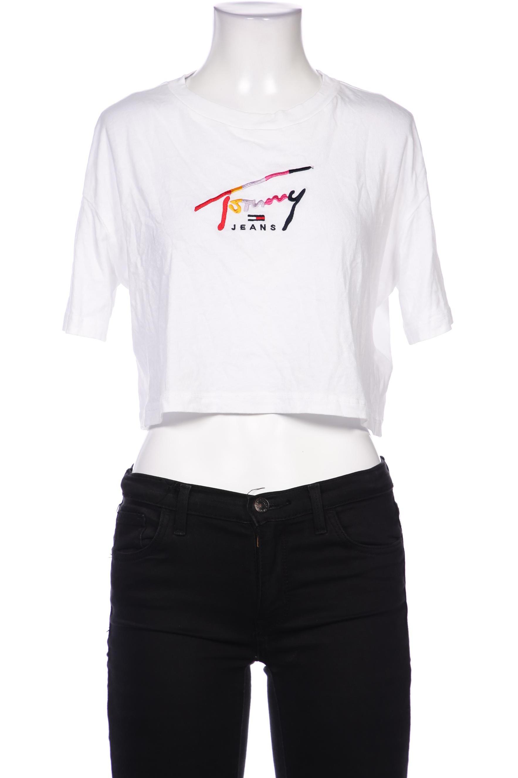 

Tommy Jeans Damen T-Shirt, weiß, Gr. 34
