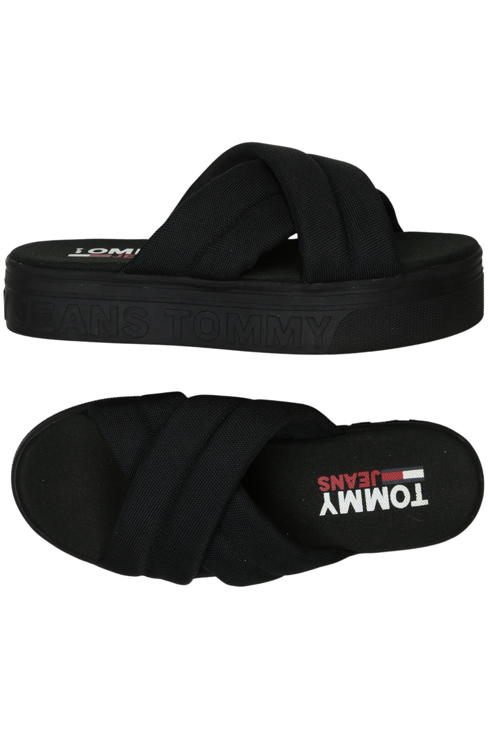 

Tommy Jeans Damen Sandale, schwarz, Gr. 38