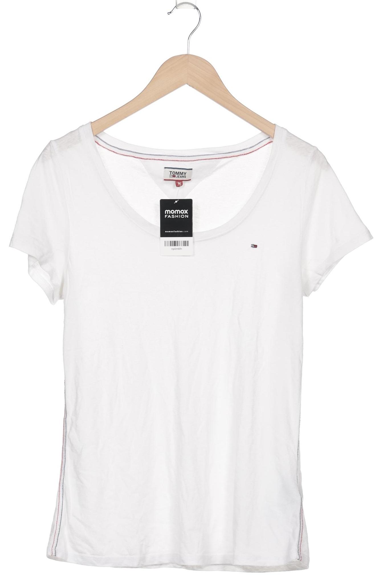 

Tommy Jeans Damen T-Shirt, weiß, Gr. 38