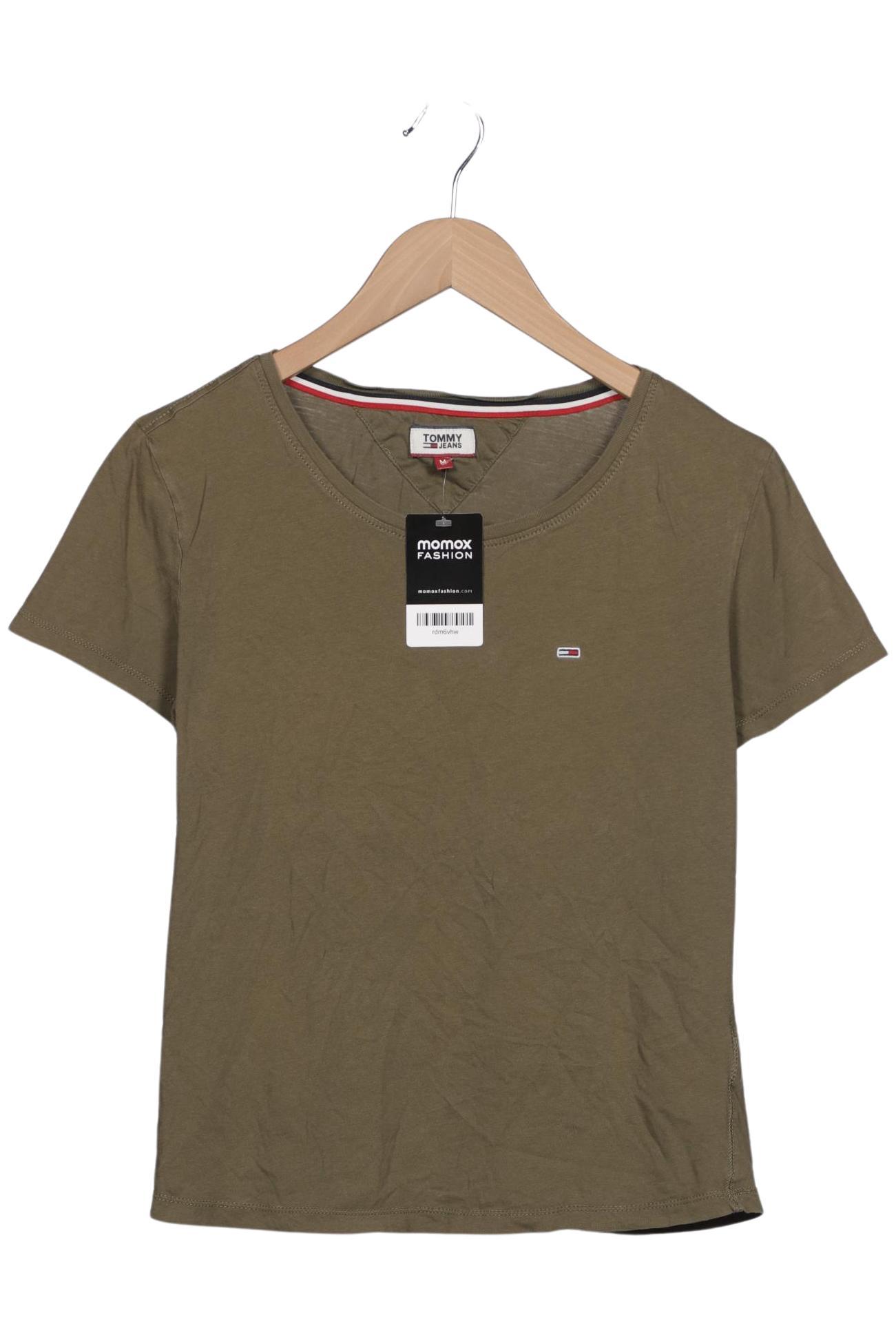 

Tommy Jeans Damen T-Shirt, grün, Gr. 38