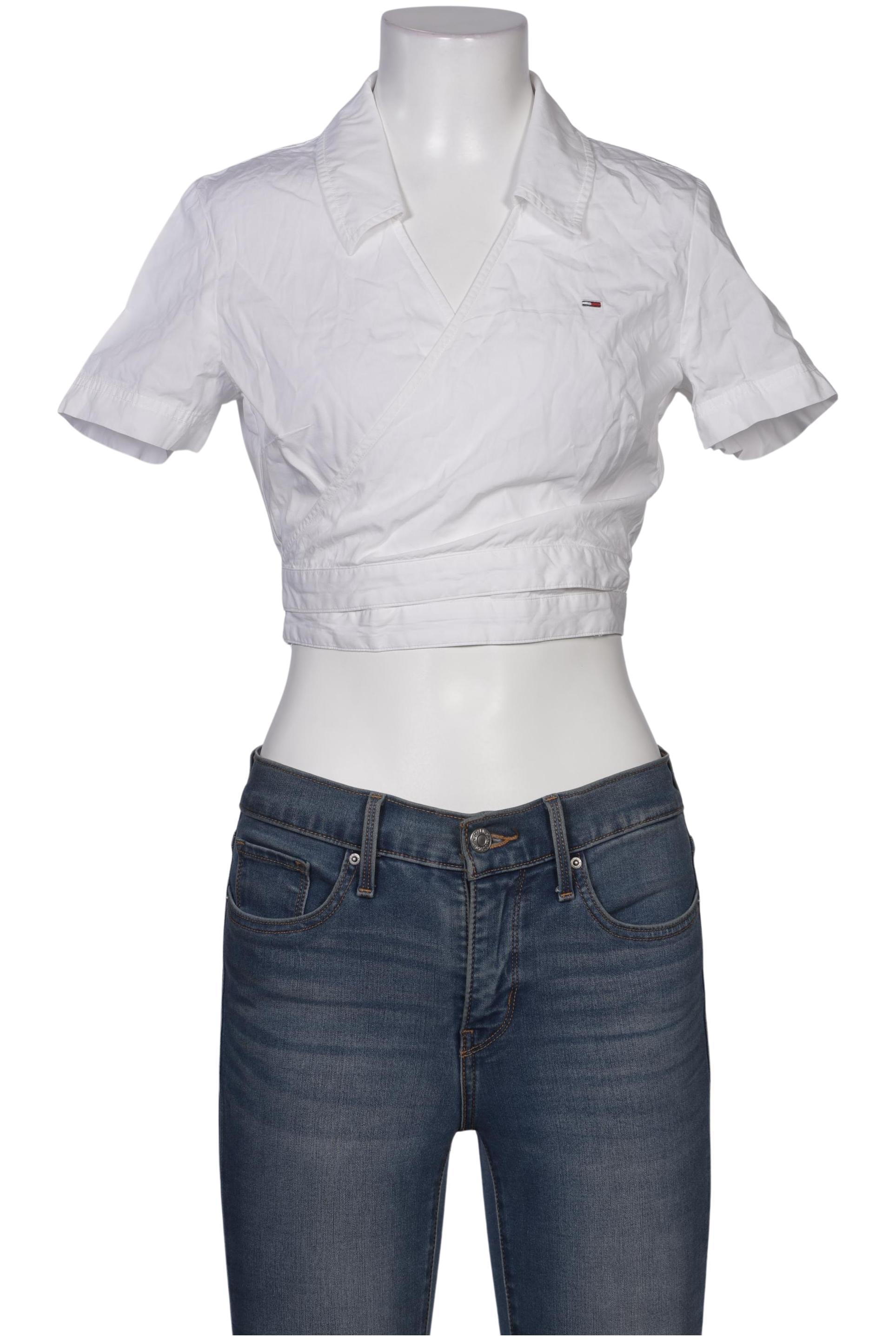 

Tommy Jeans Damen Bluse, weiß, Gr. 36