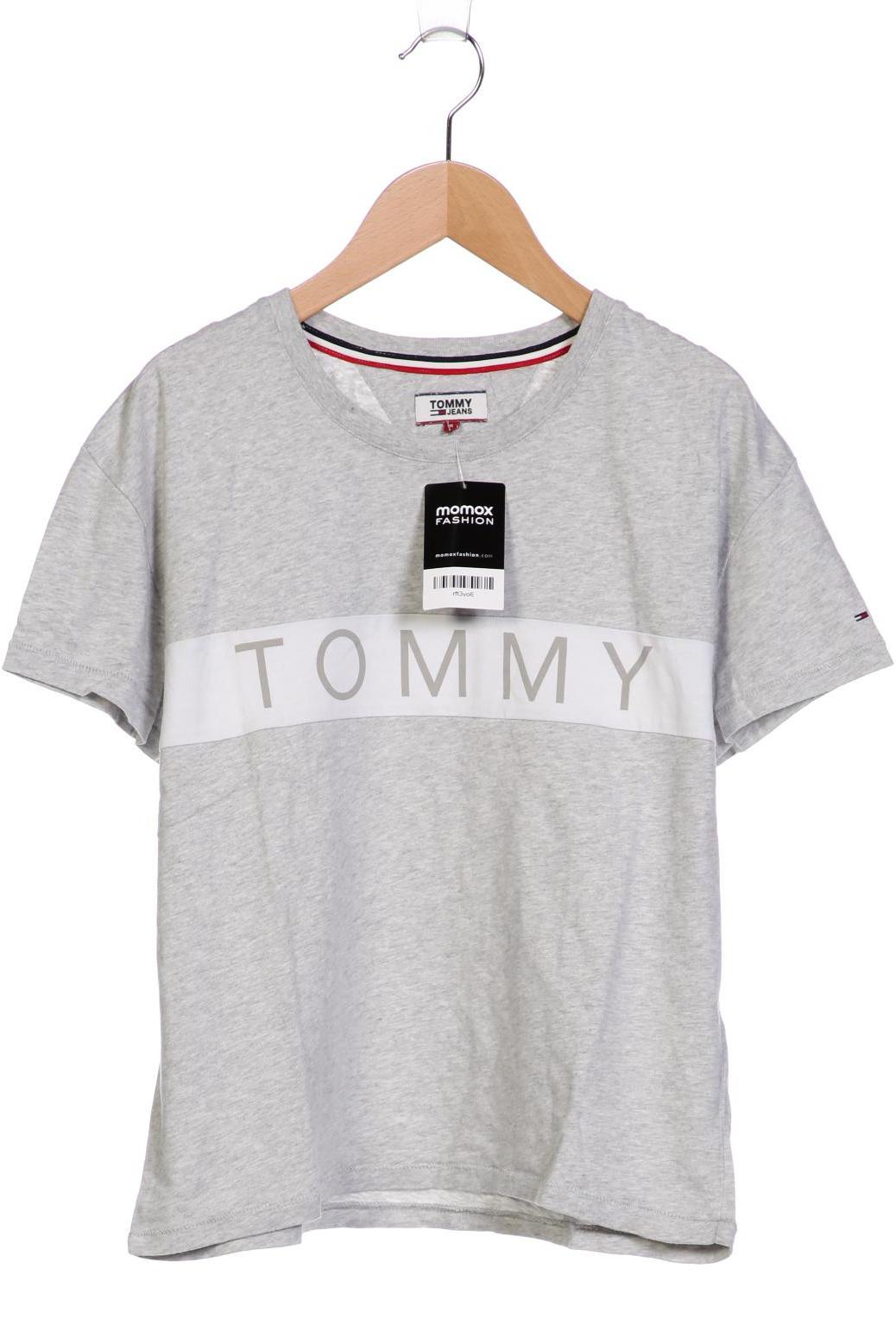

Tommy Jeans Damen T-Shirt, grau, Gr. 36