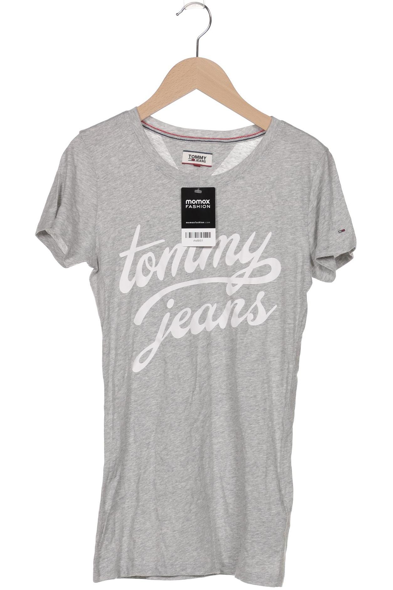 

Tommy Jeans Damen T-Shirt, grau, Gr. 36