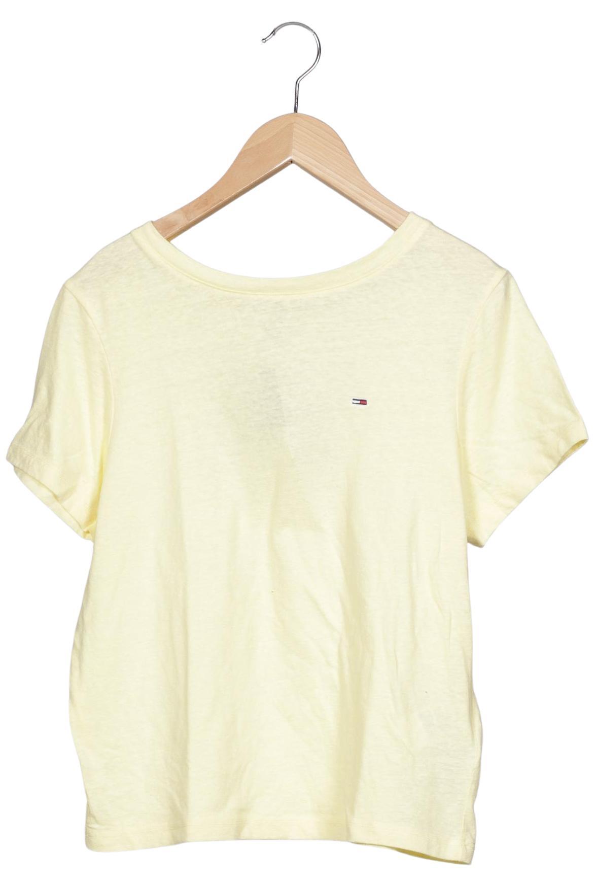 

Tommy Jeans Damen T-Shirt, gelb, Gr. 36