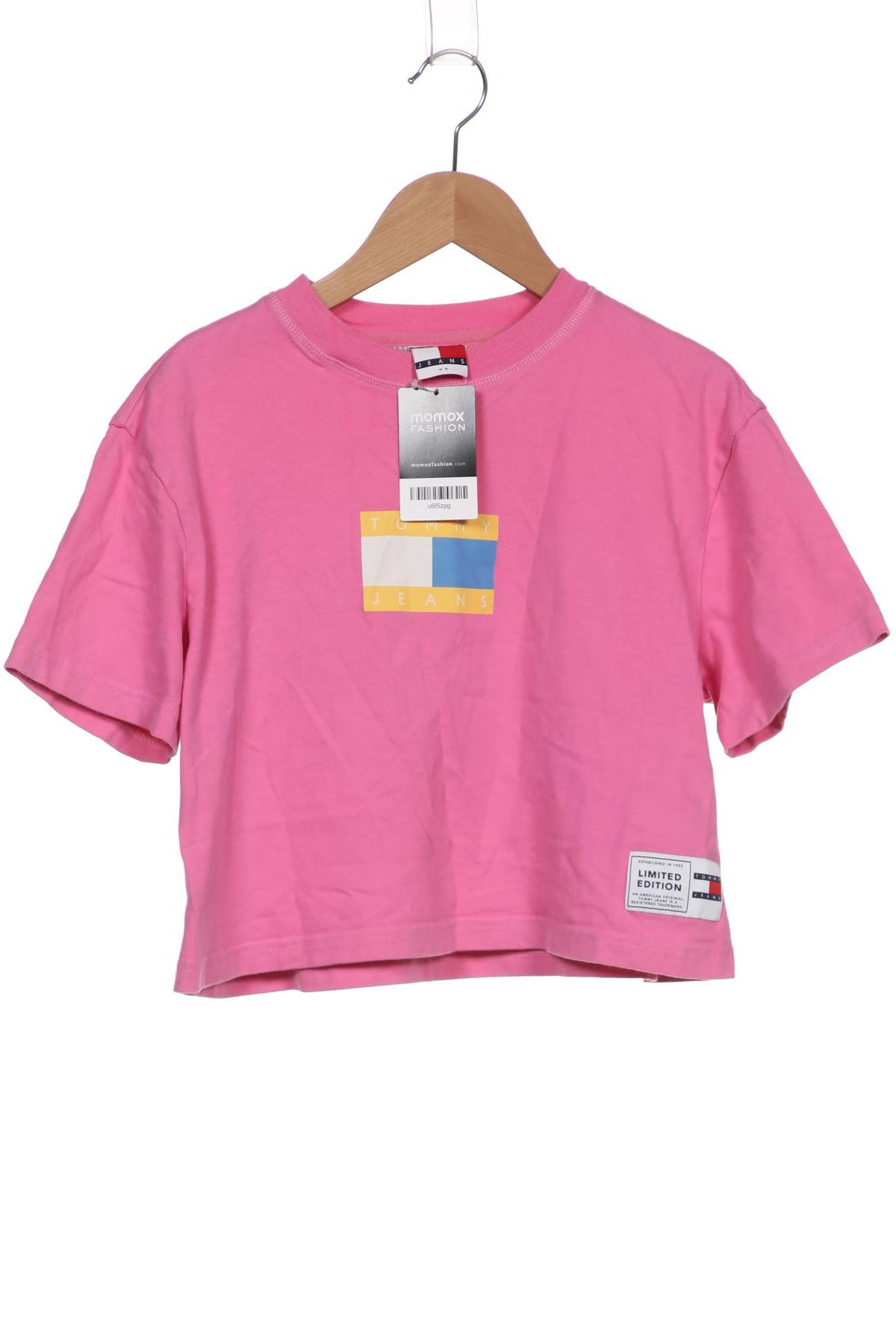 

Tommy Jeans Damen T-Shirt, pink, Gr. 34