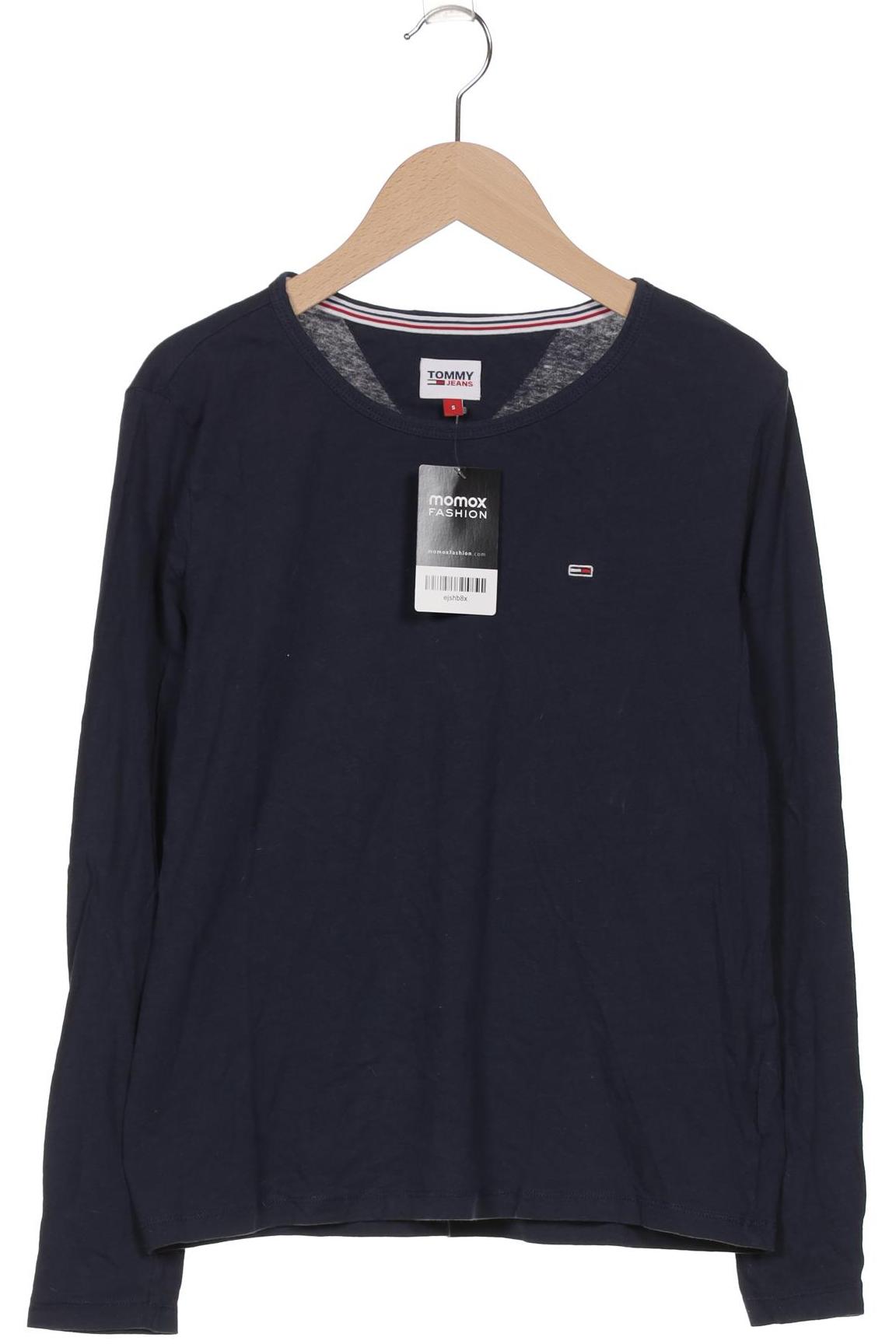 

Tommy Jeans Damen Langarmshirt, marineblau, Gr. 36