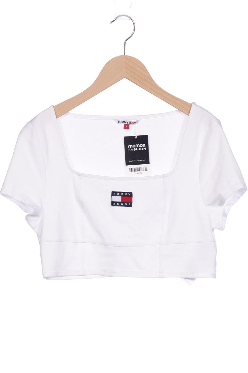 

Tommy Jeans Damen T-Shirt, weiß, Gr. 42