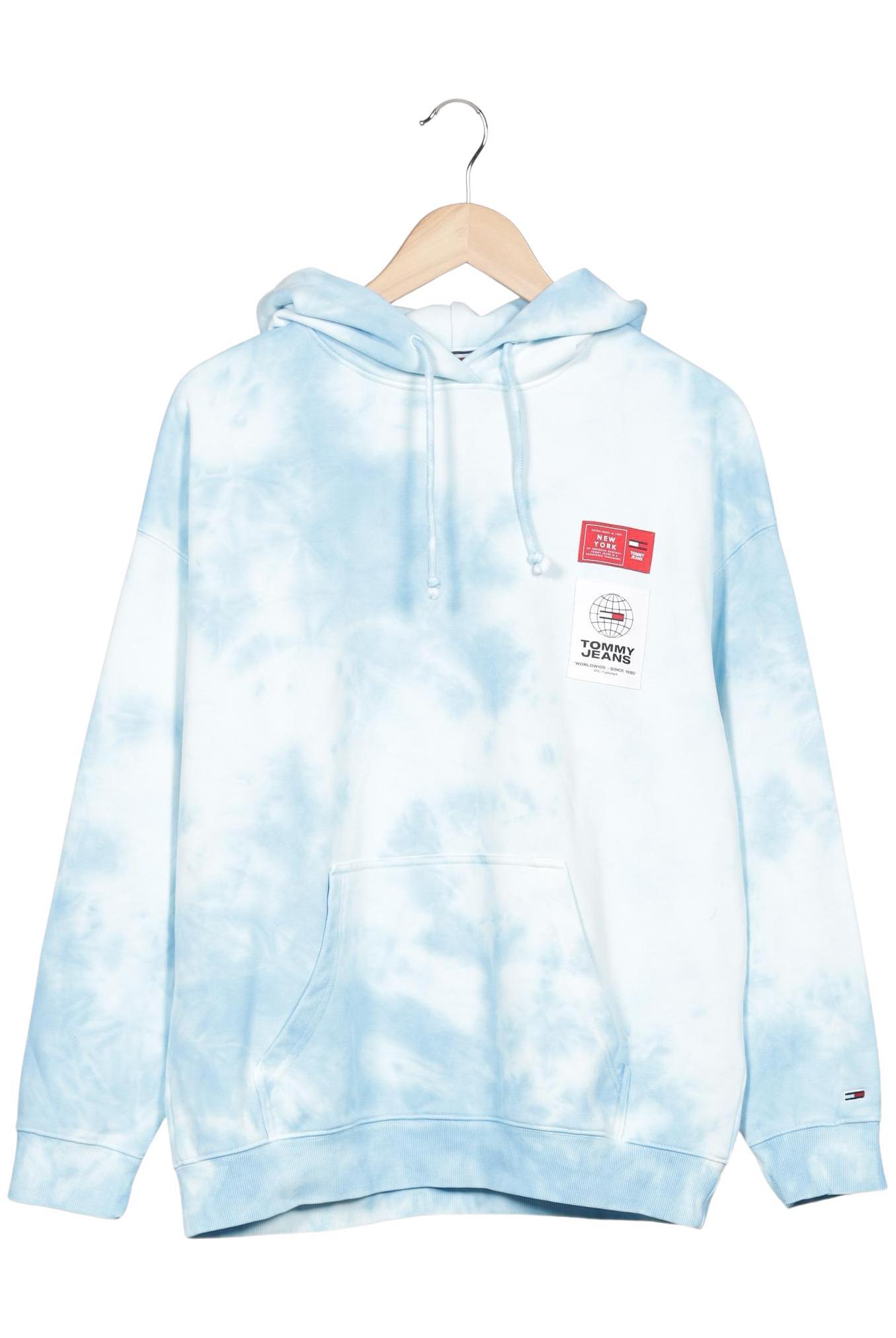 

Tommy Jeans Damen Kapuzenpullover, hellblau, Gr. 34