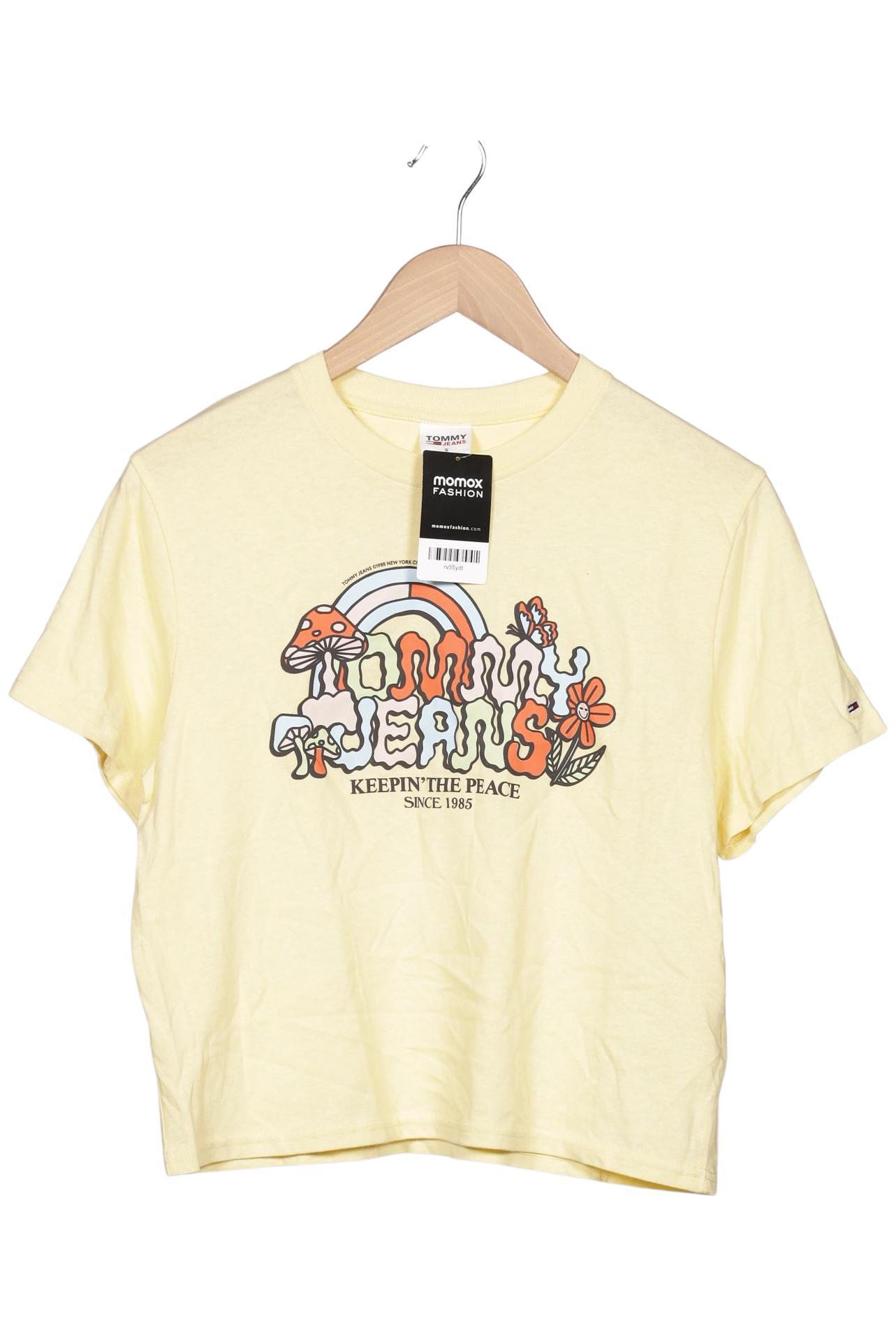 

Tommy Jeans Damen T-Shirt, gelb, Gr. 36