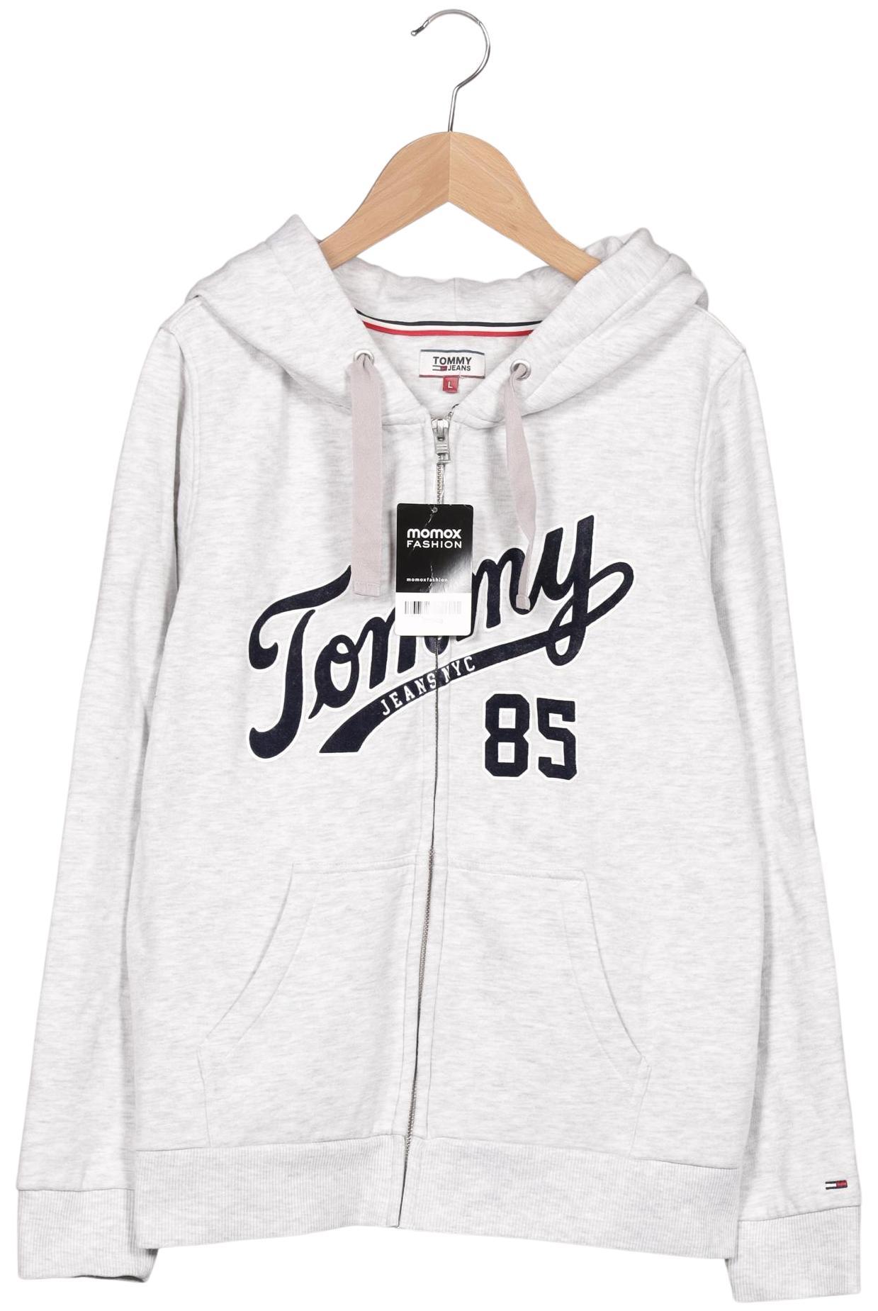 

Tommy Jeans Damen Kapuzenpullover, grau, Gr. 42