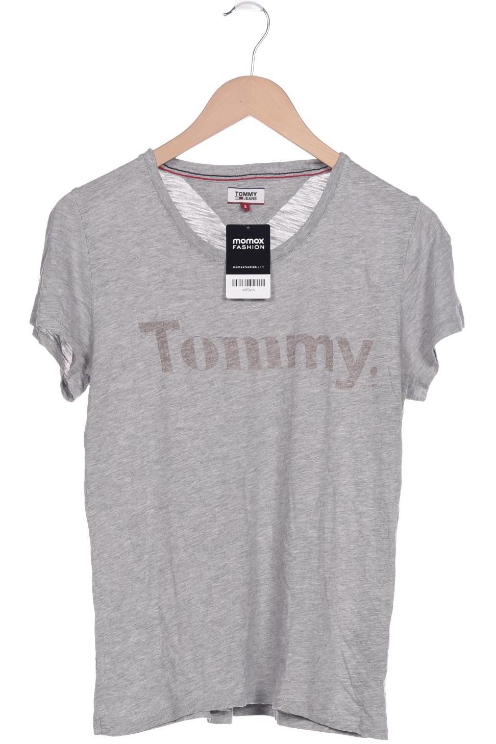 

Tommy Jeans Damen T-Shirt, grau, Gr. 36