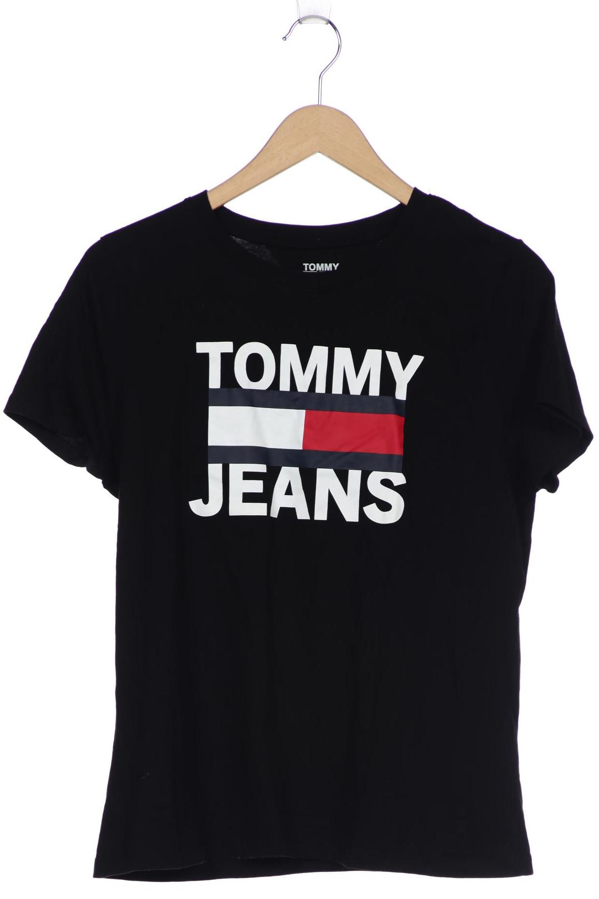 

Tommy Jeans Damen T-Shirt, schwarz