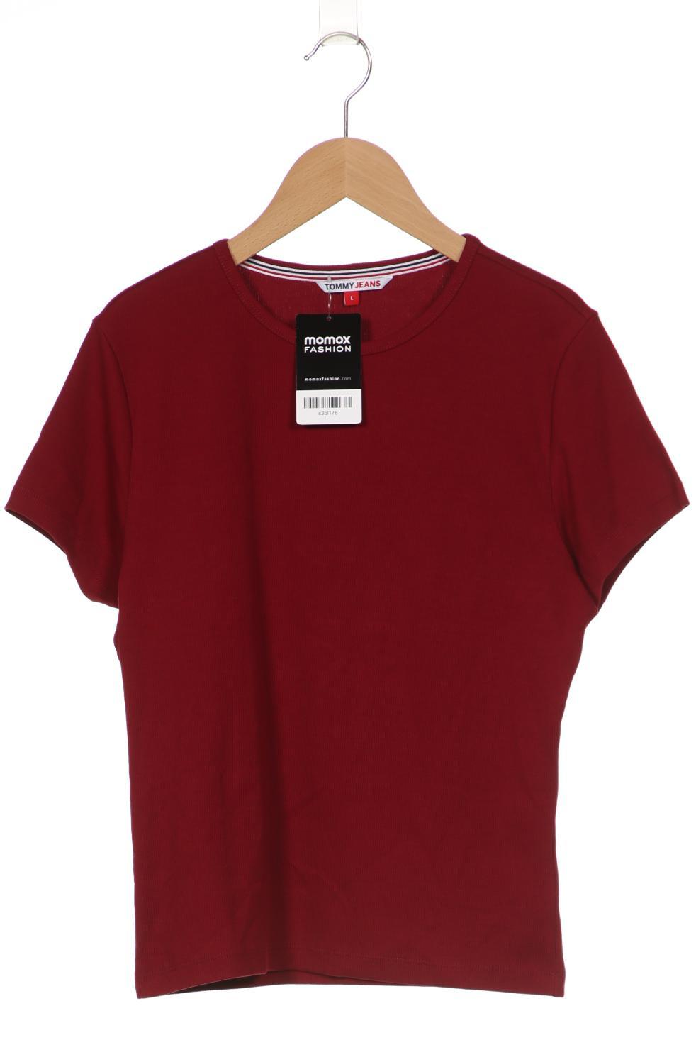 

Tommy Jeans Damen T-Shirt, bordeaux