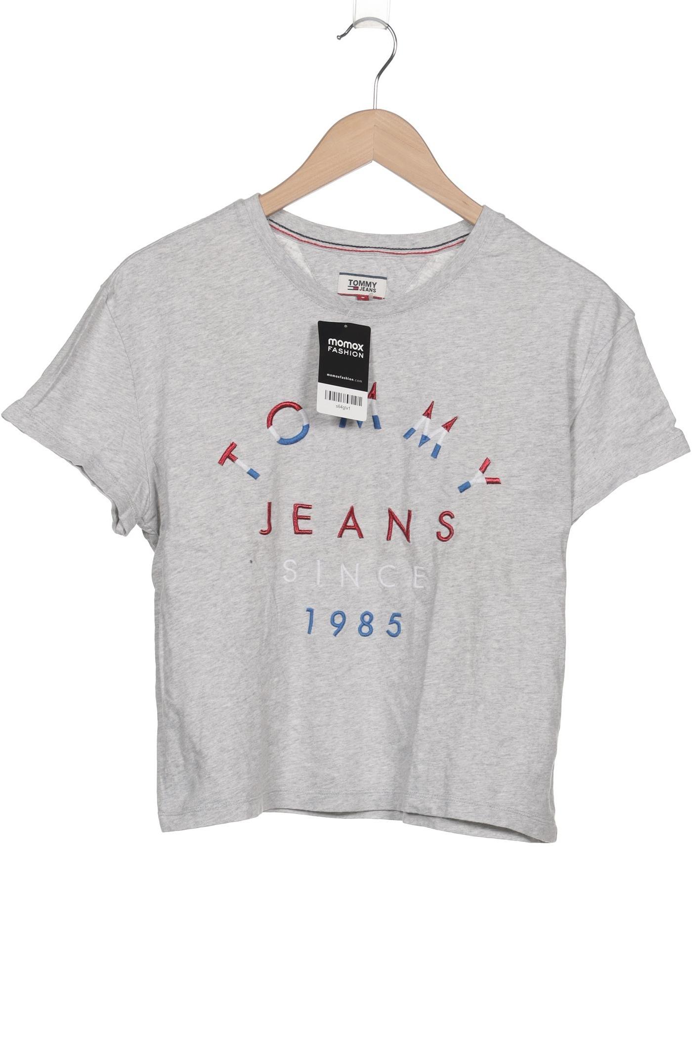 

Tommy Jeans Damen T-Shirt, grau, Gr. 36