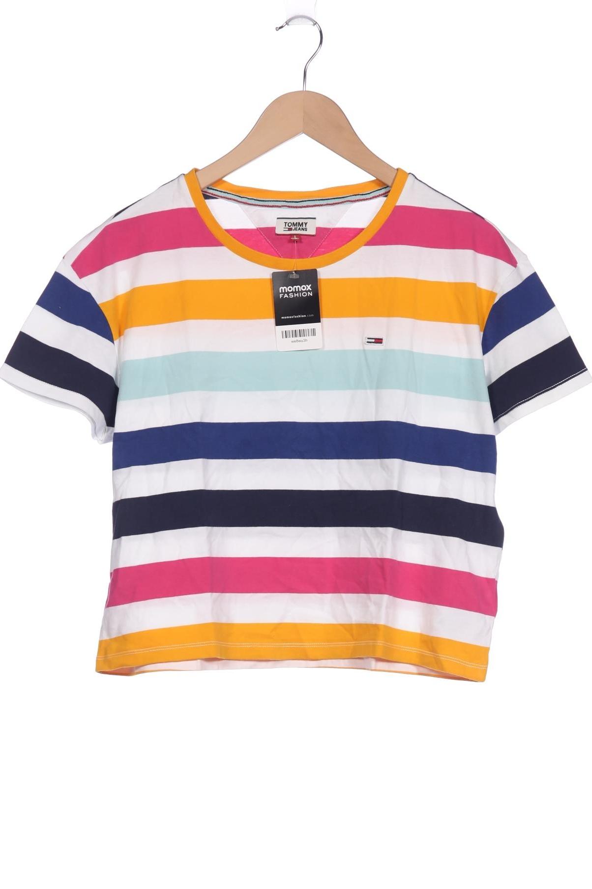 

Tommy Jeans Damen T-Shirt, mehrfarbig, Gr. 42