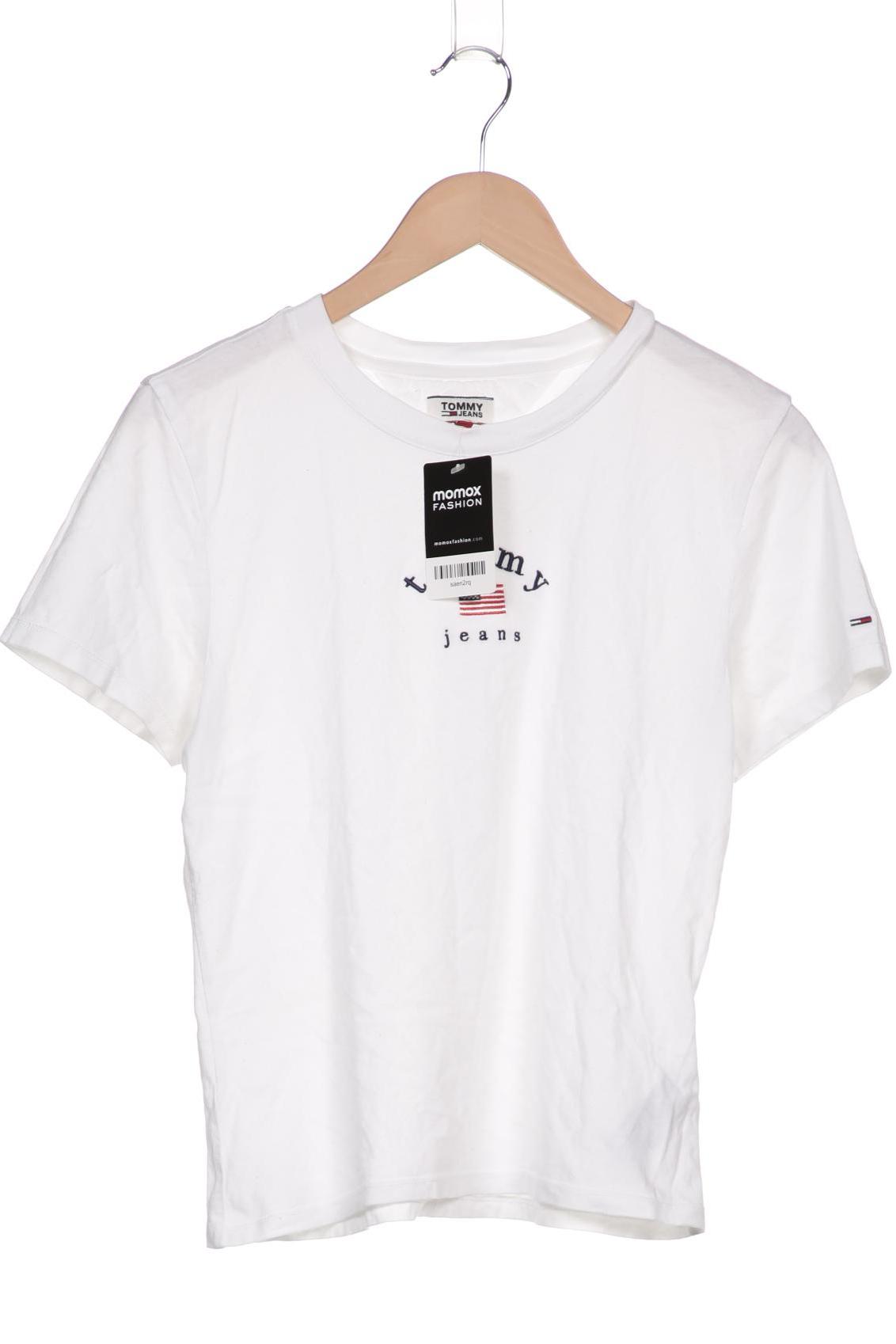 

Tommy Jeans Damen T-Shirt, weiß, Gr. 38