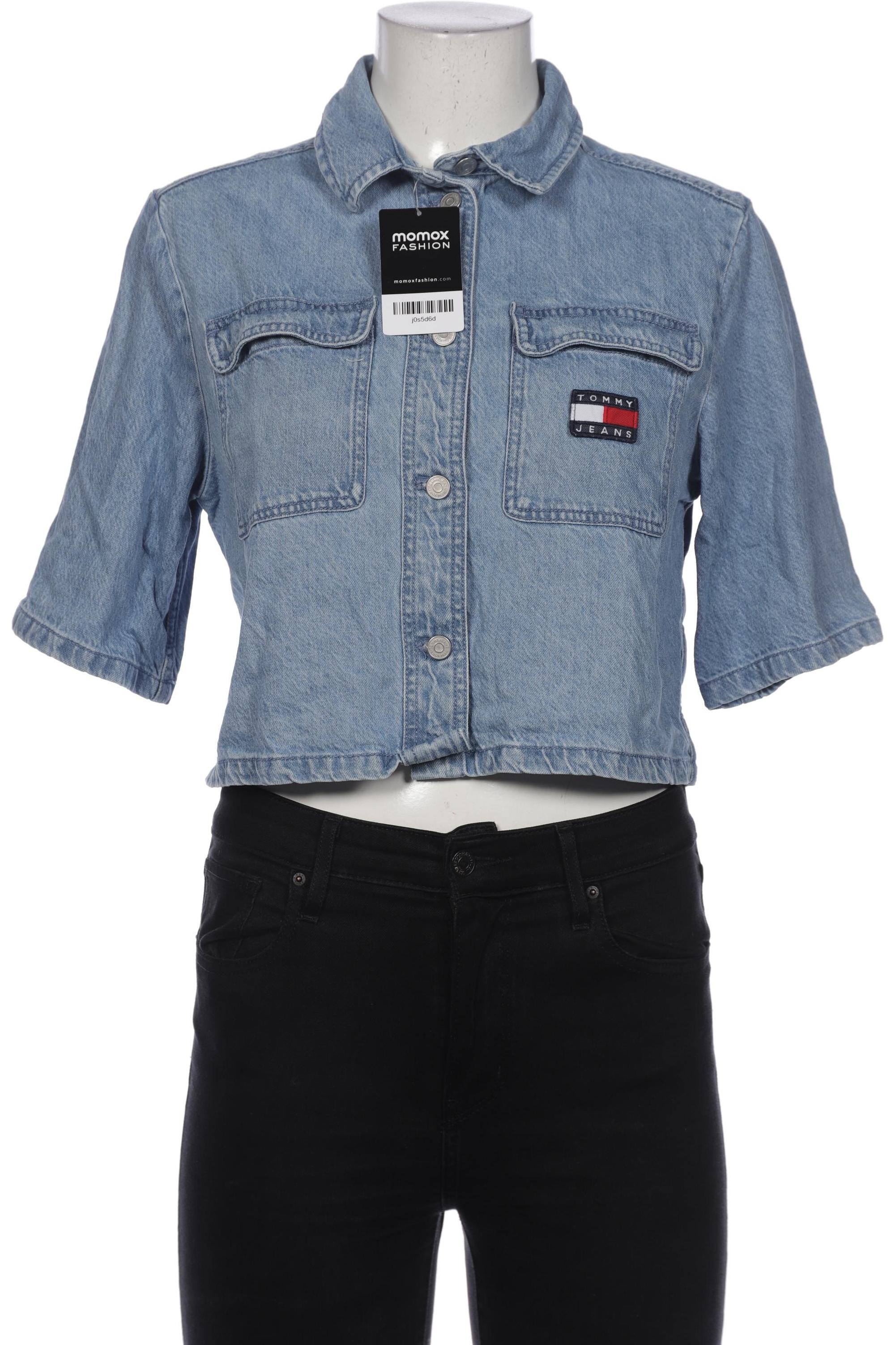 

Tommy Jeans Damen Bluse, blau, Gr. 38