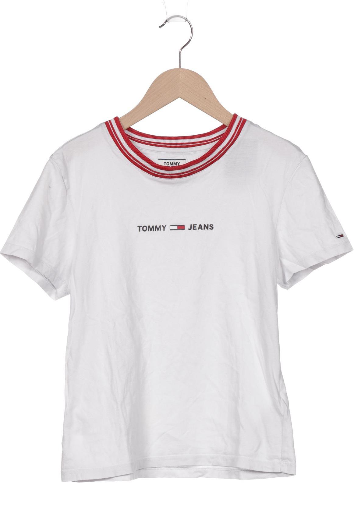 

Tommy Jeans Damen T-Shirt, weiß, Gr. 34