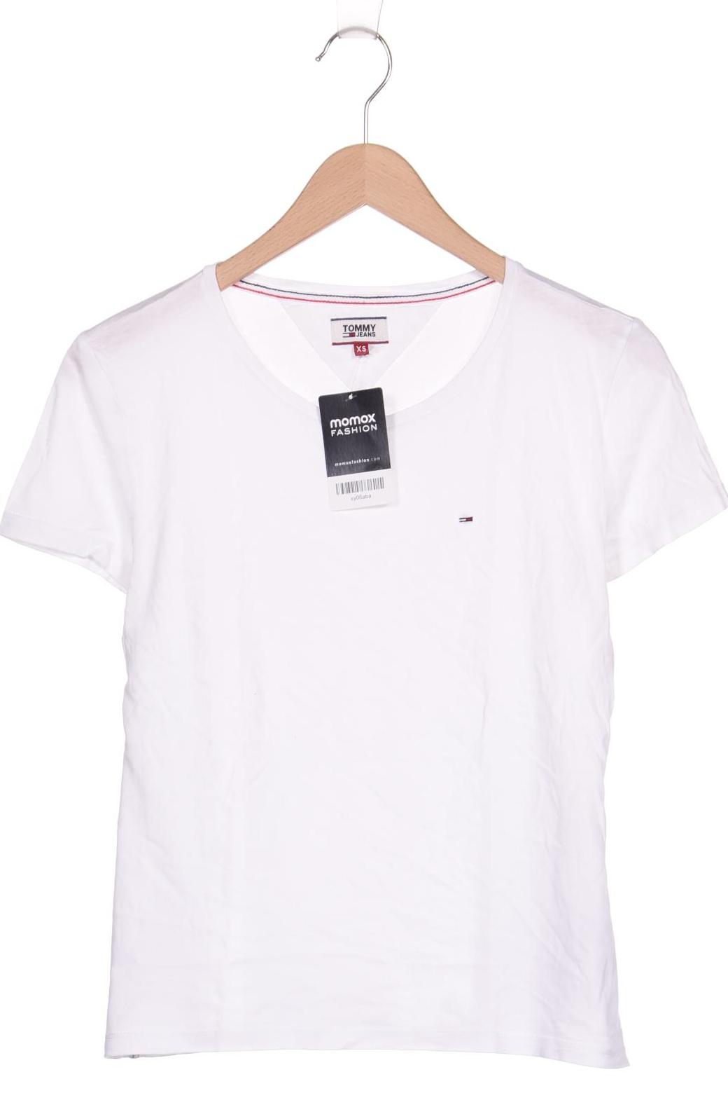 

Tommy Jeans Damen T-Shirt, weiß, Gr. 34