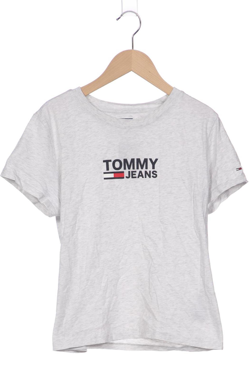 

Tommy Jeans Damen T-Shirt, grau, Gr. 42