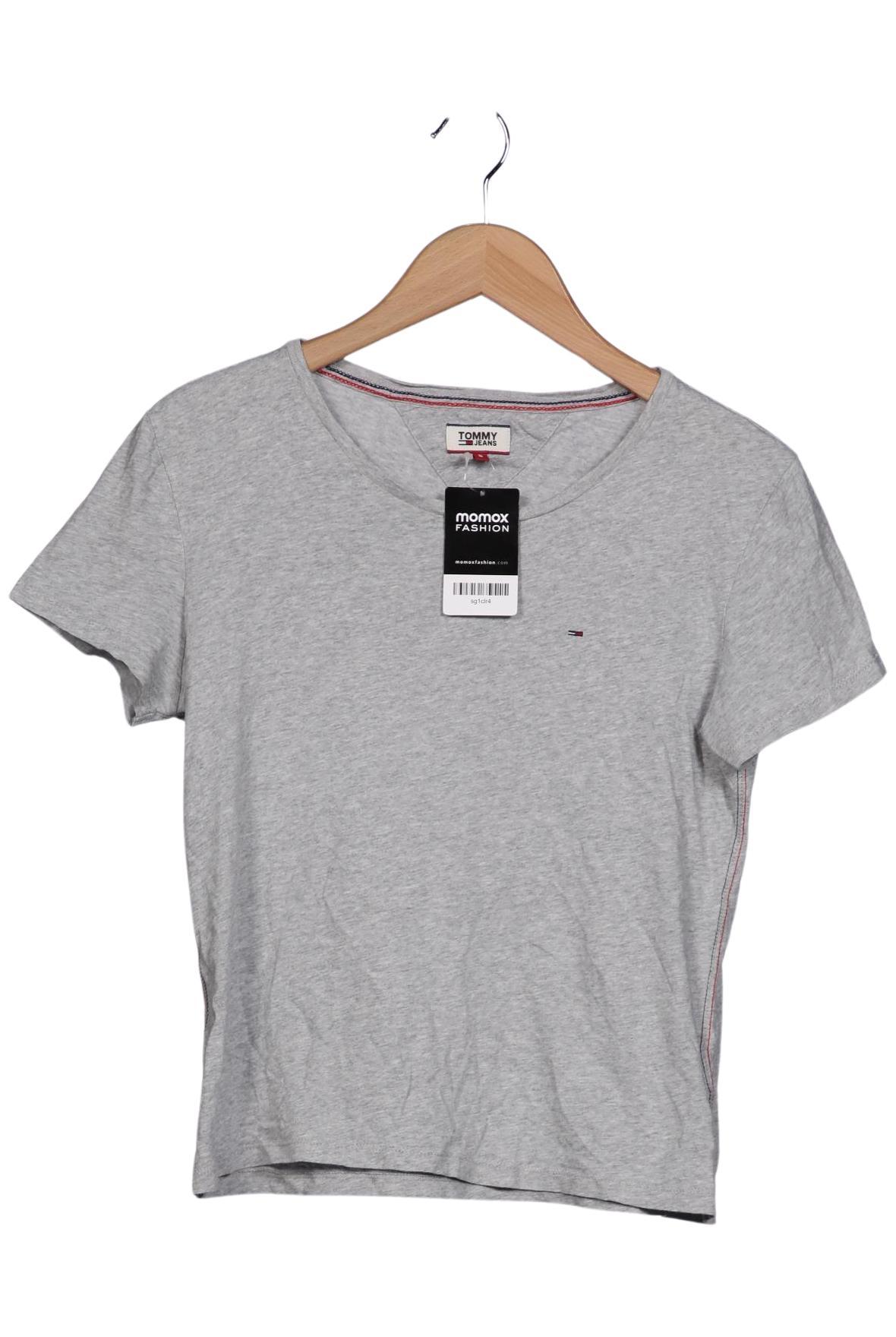

Tommy Jeans Damen T-Shirt, grau, Gr. 36