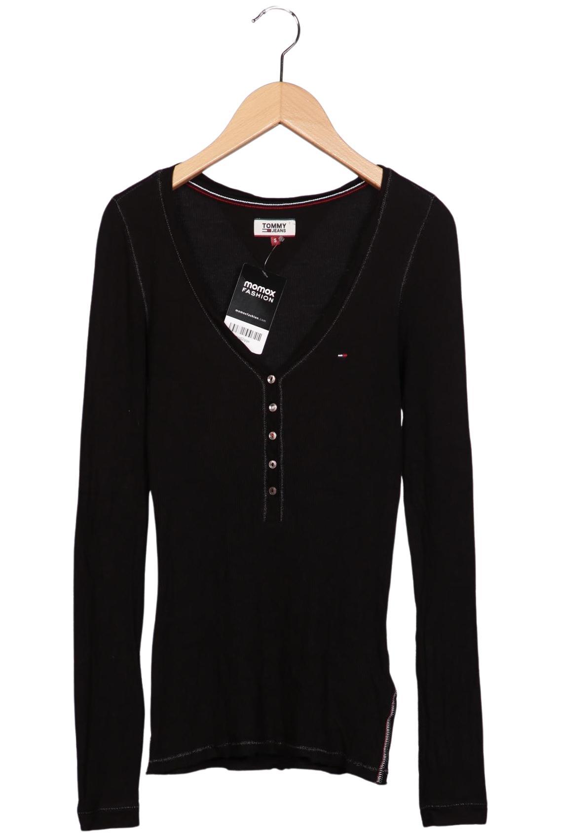 

Tommy Jeans Damen Langarmshirt, schwarz, Gr. 36