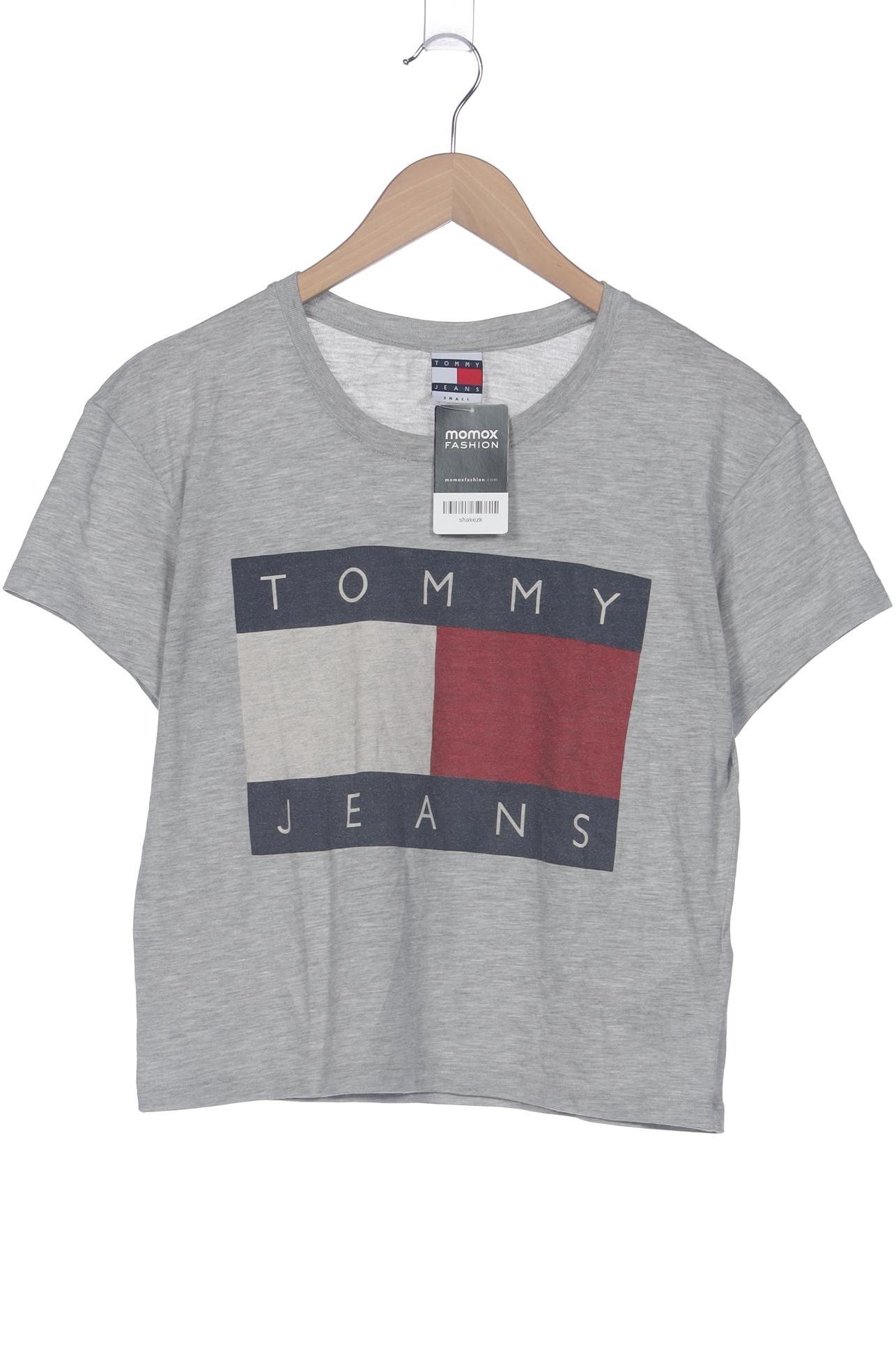 

Tommy Jeans Damen T-Shirt, grau, Gr. 36