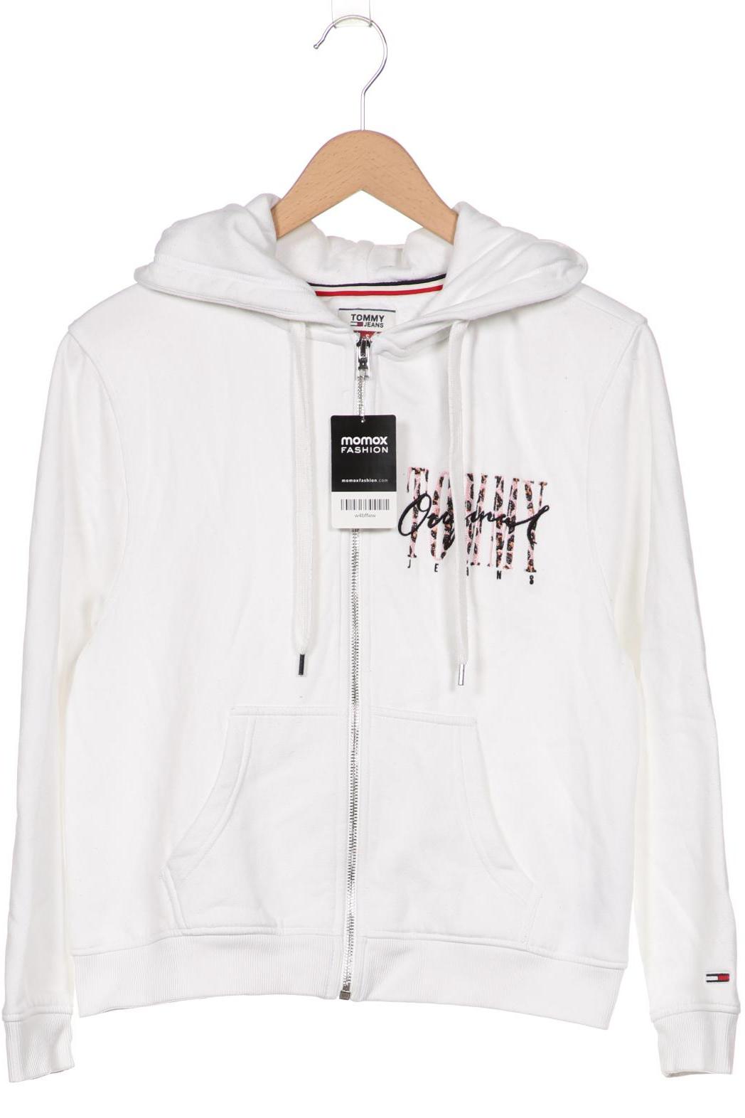 

Tommy Jeans Damen Kapuzenpullover, weiß, Gr. 36
