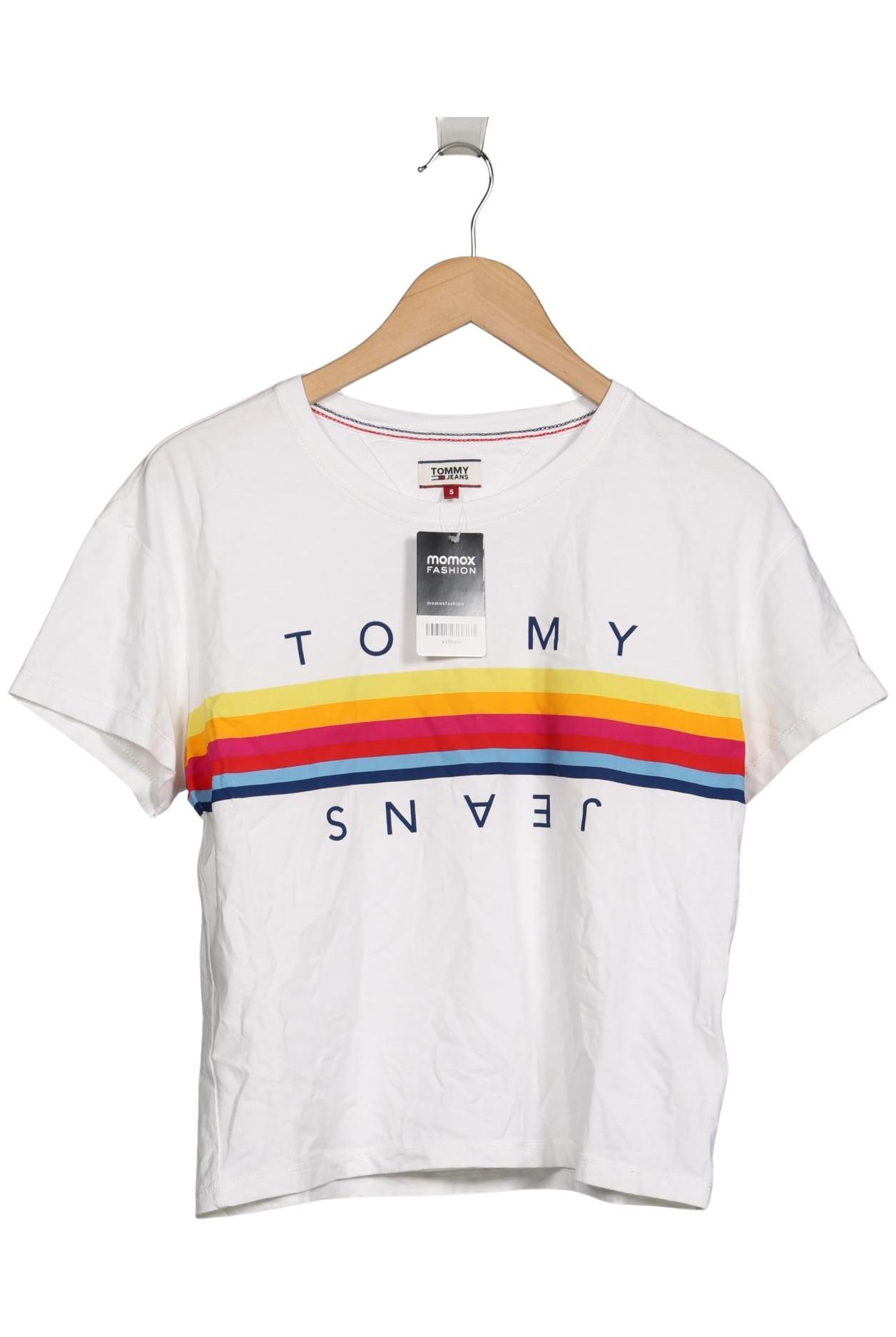 

Tommy Jeans Damen T-Shirt, weiß, Gr. 36