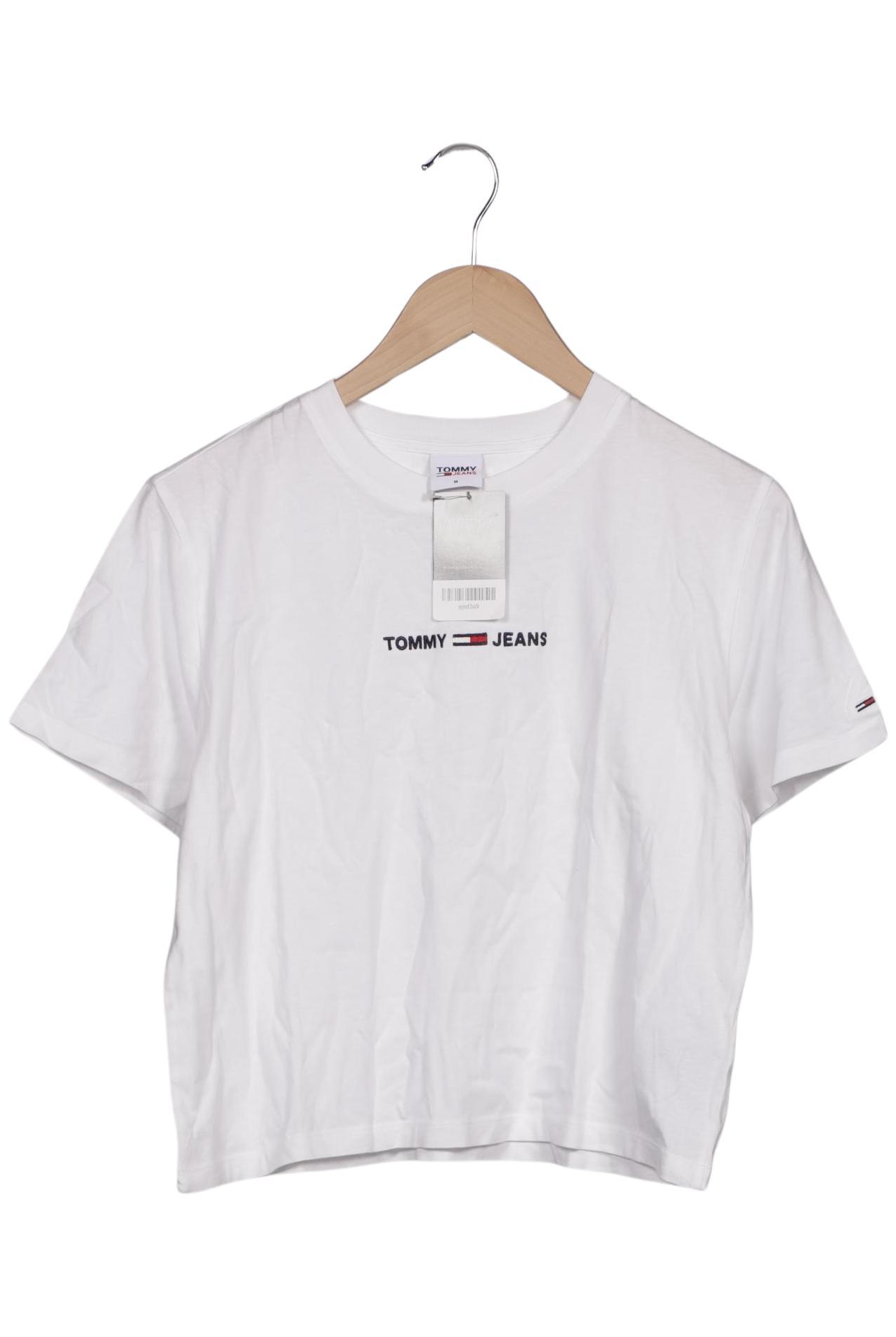 

Tommy Jeans Damen T-Shirt, weiß, Gr. 38