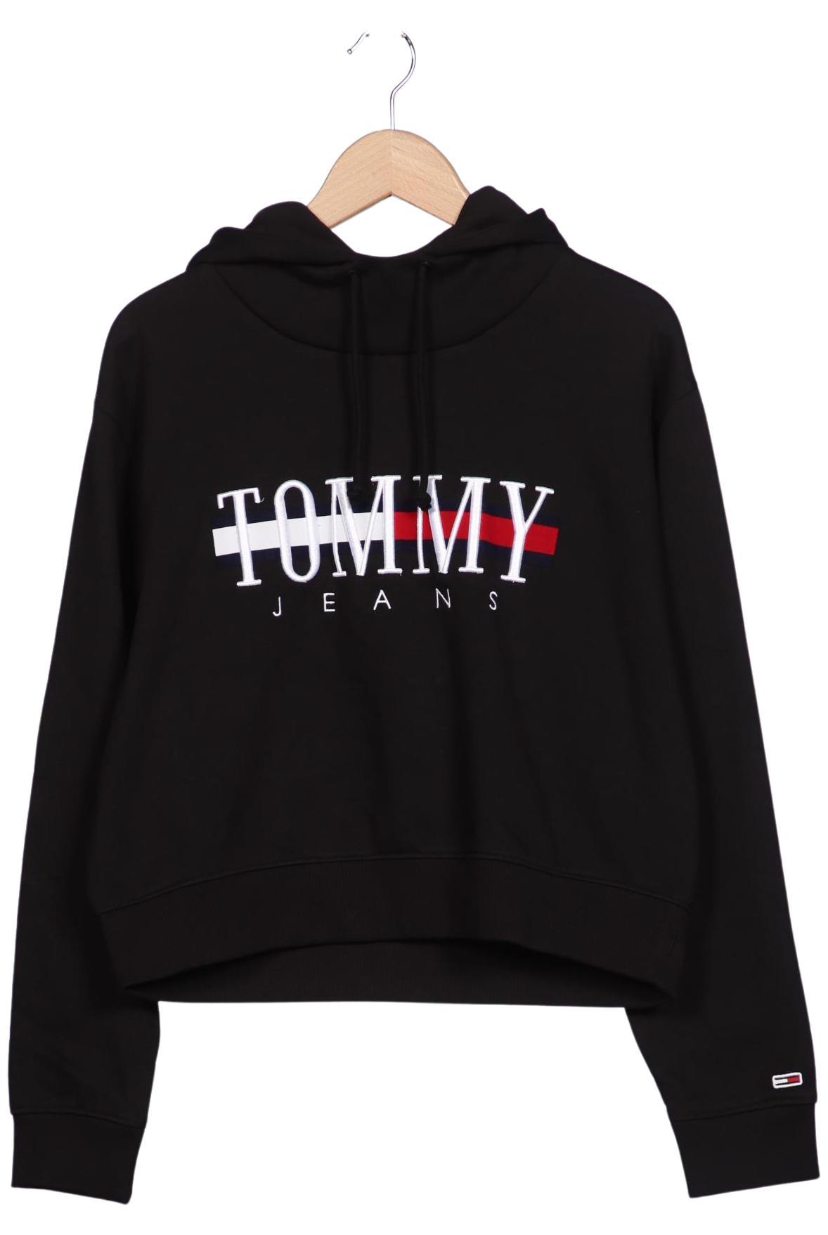 

Tommy Jeans Damen Kapuzenpullover, schwarz, Gr. 42