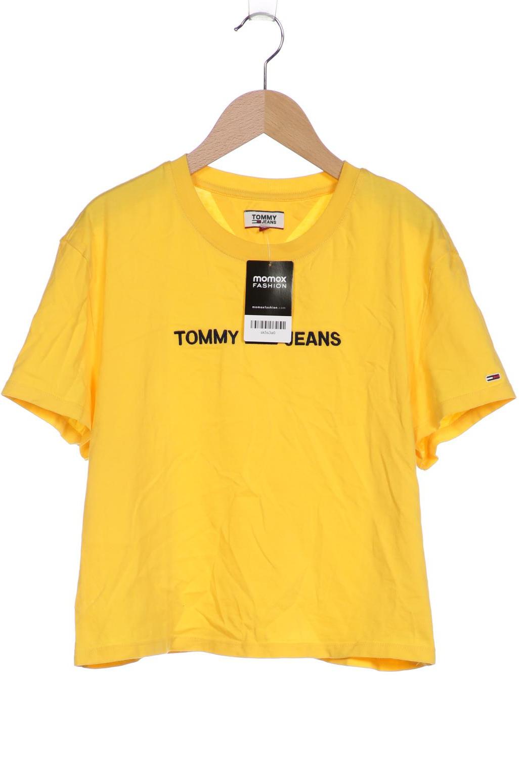 

Tommy Jeans Damen T-Shirt, gelb, Gr. 38
