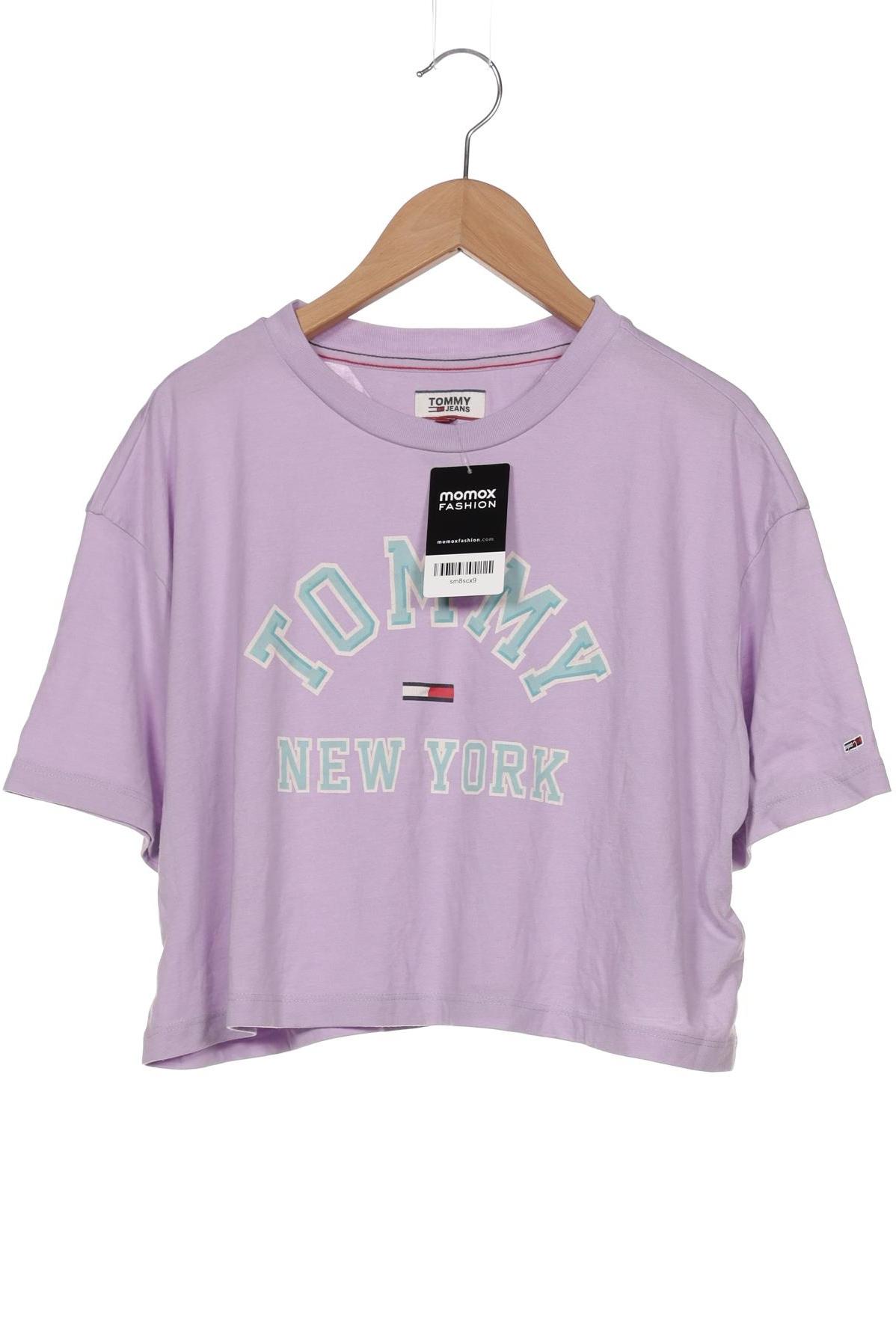 

Tommy Jeans Damen T-Shirt, flieder, Gr. 36