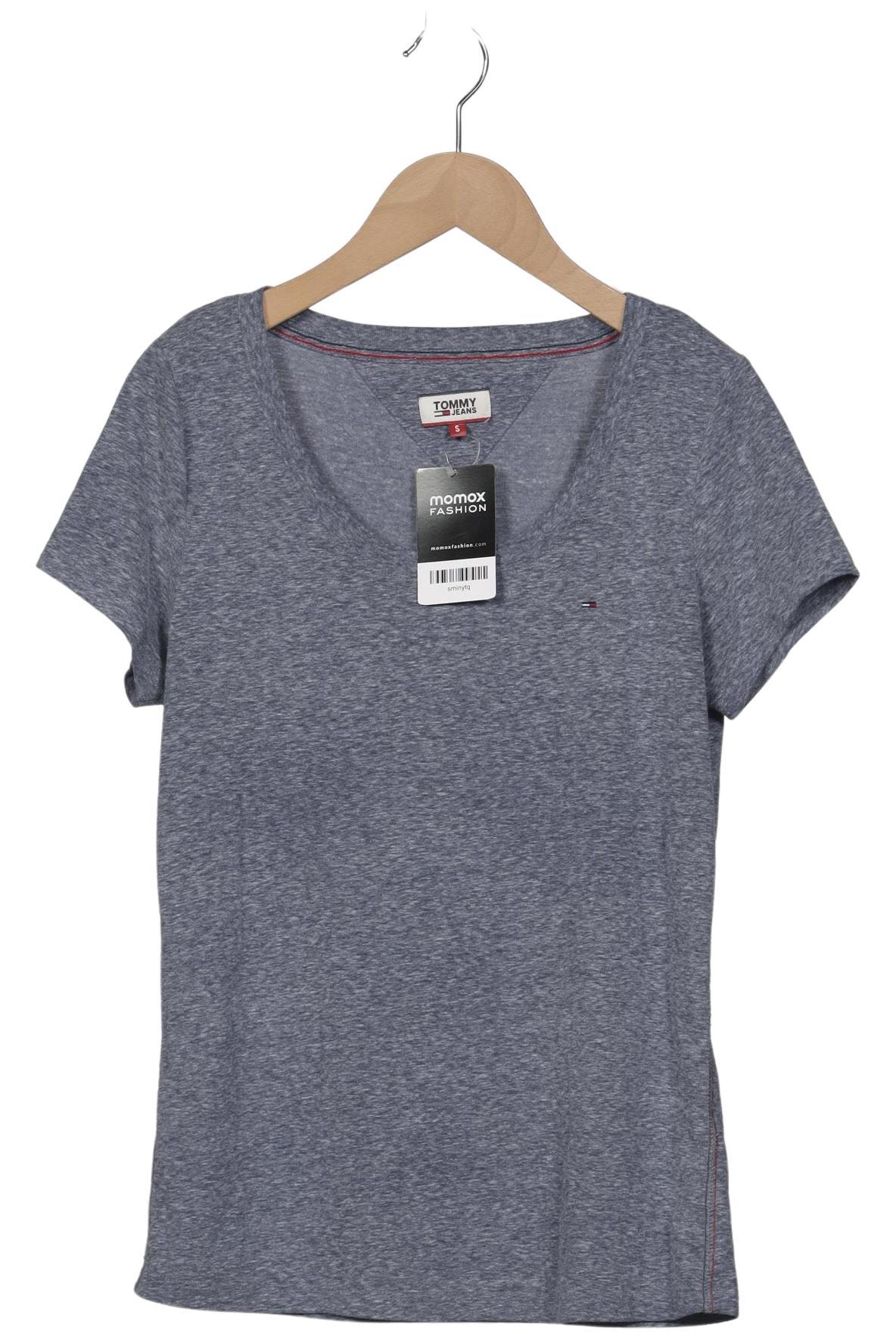 

Tommy Jeans Damen T-Shirt, blau, Gr. 36