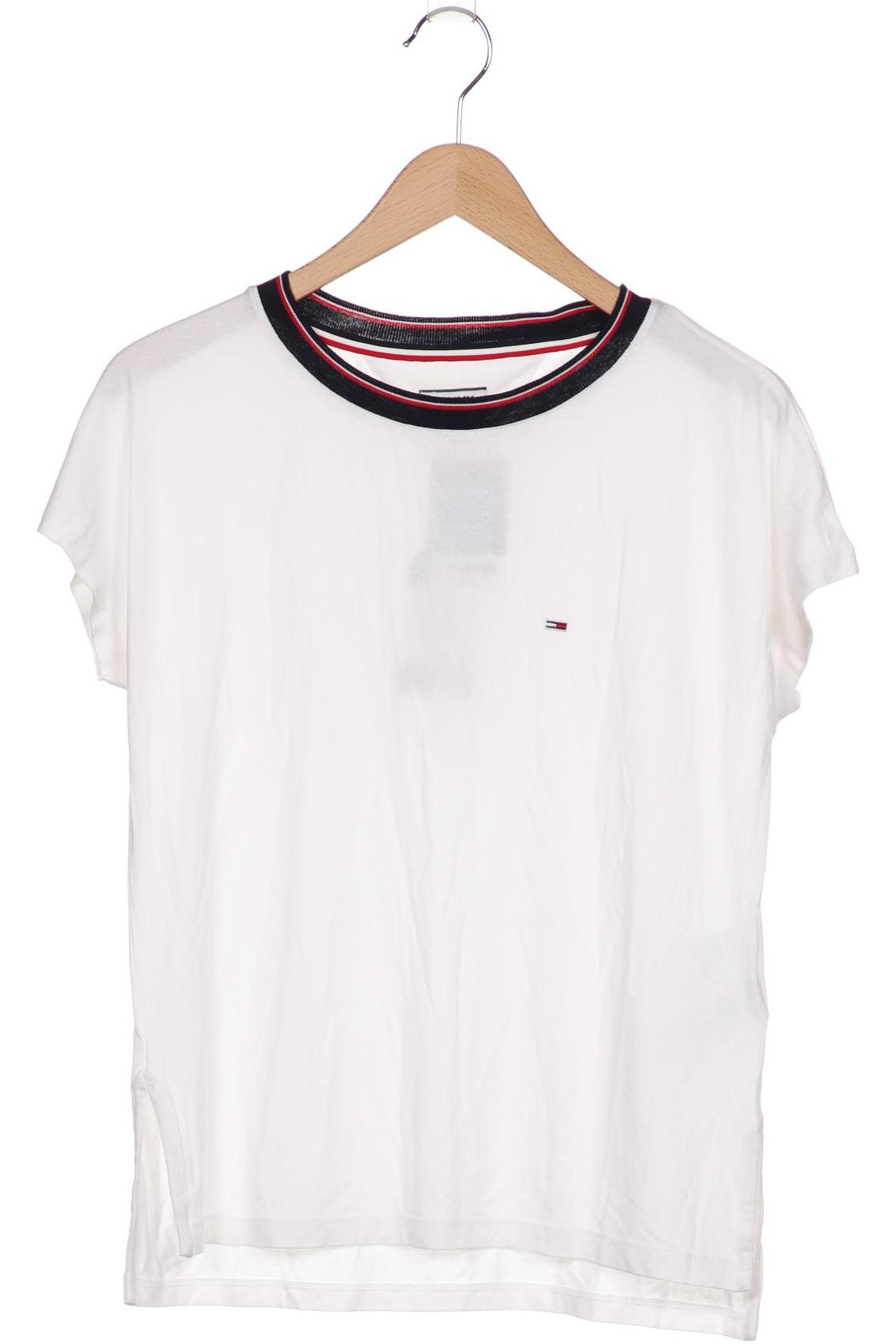 

Tommy Jeans Damen T-Shirt, weiß, Gr. 36