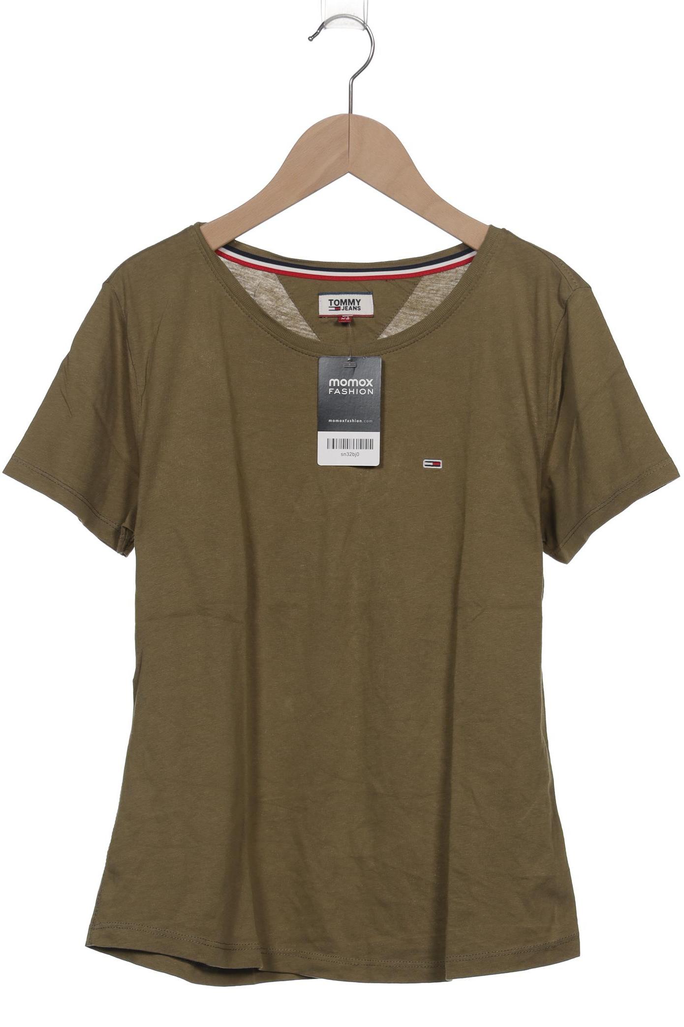 

Tommy Jeans Damen T-Shirt, grün, Gr. 34