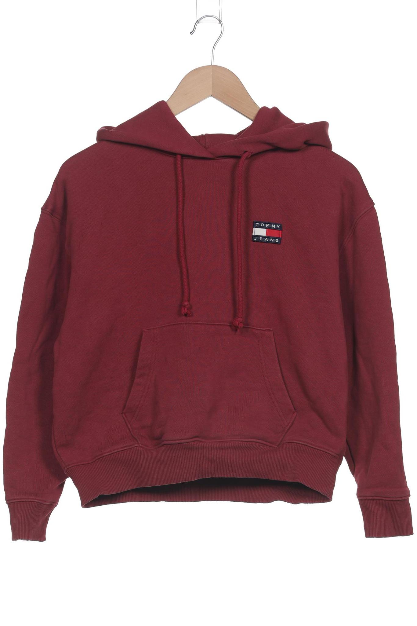 

Tommy Jeans Damen Kapuzenpullover, bordeaux, Gr. 32