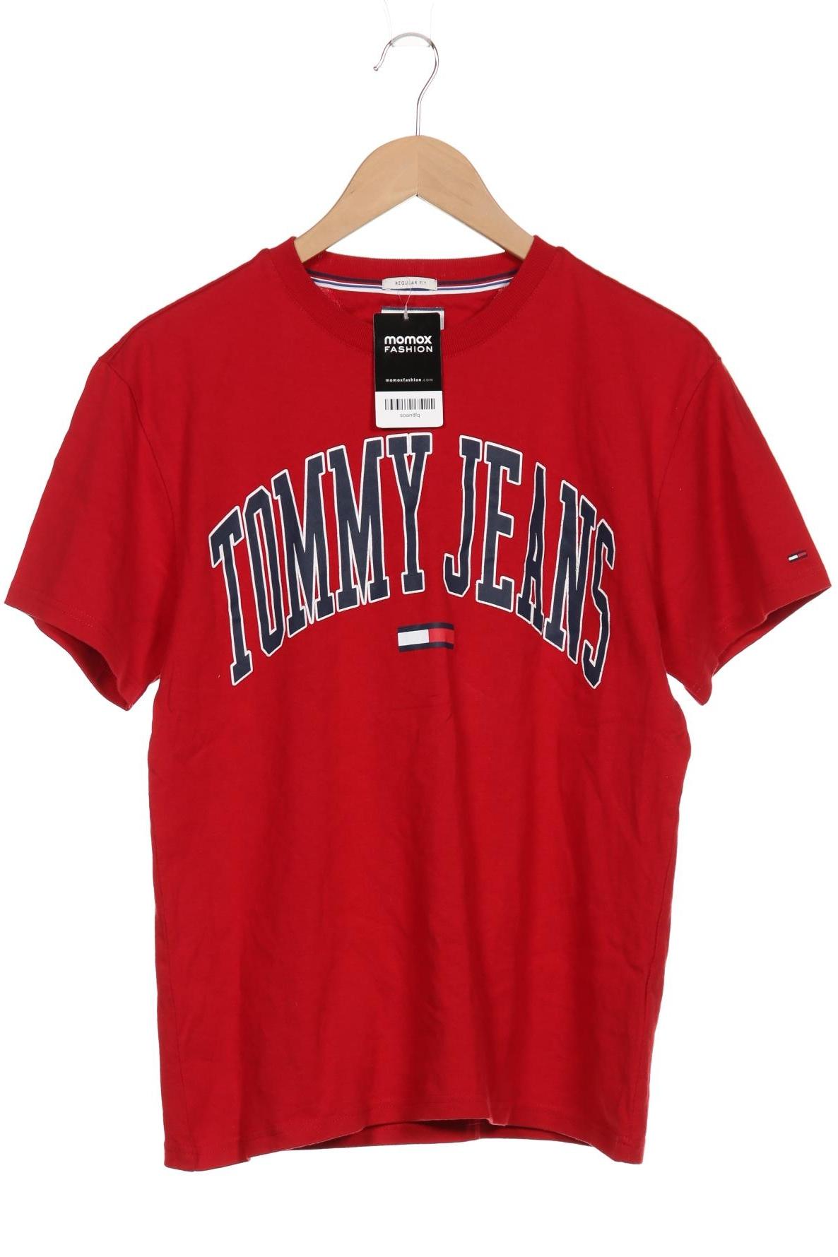 

Tommy Jeans Damen T-Shirt, rot, Gr. 38