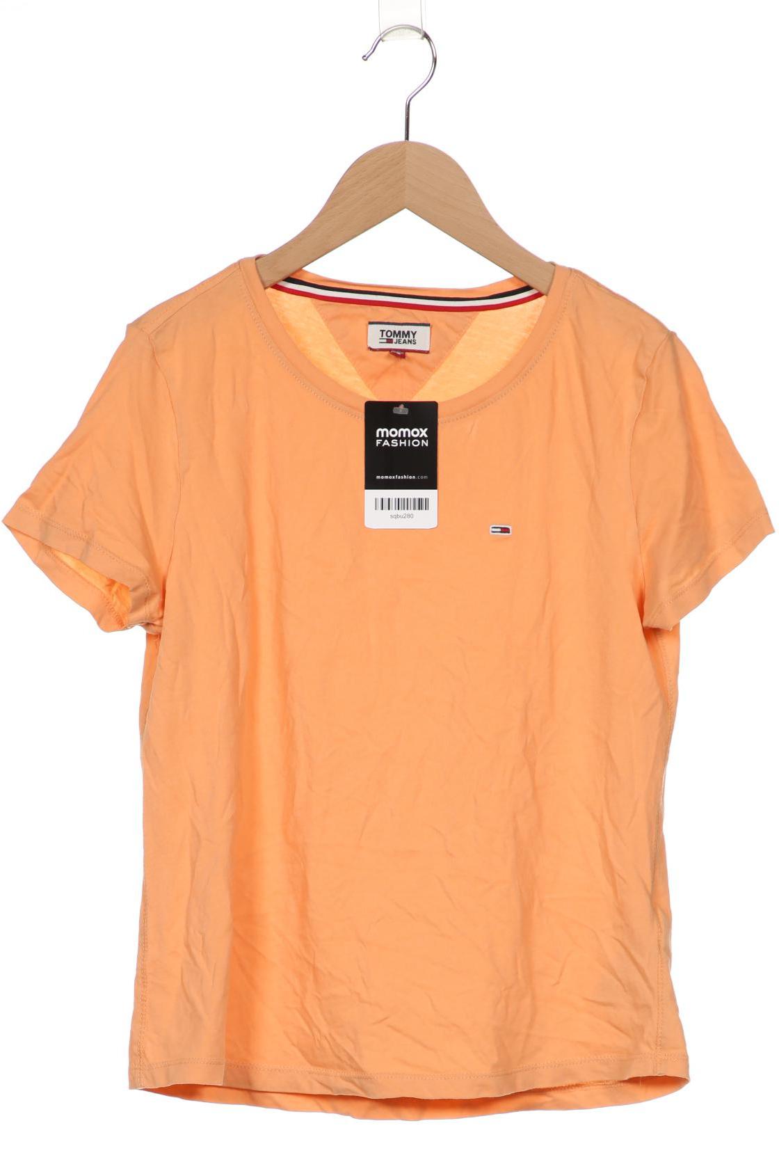 

Tommy Jeans Damen T-Shirt, orange, Gr. 36